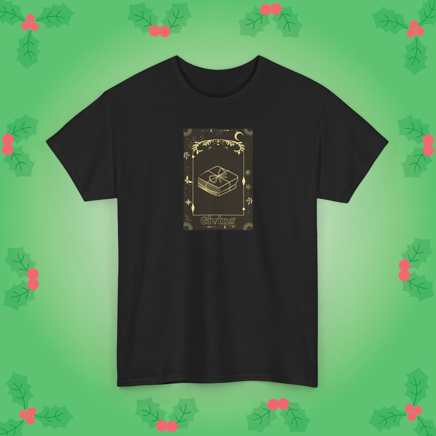 Christmas Gift Giving Tarot Card Lover Unisex T Shirt