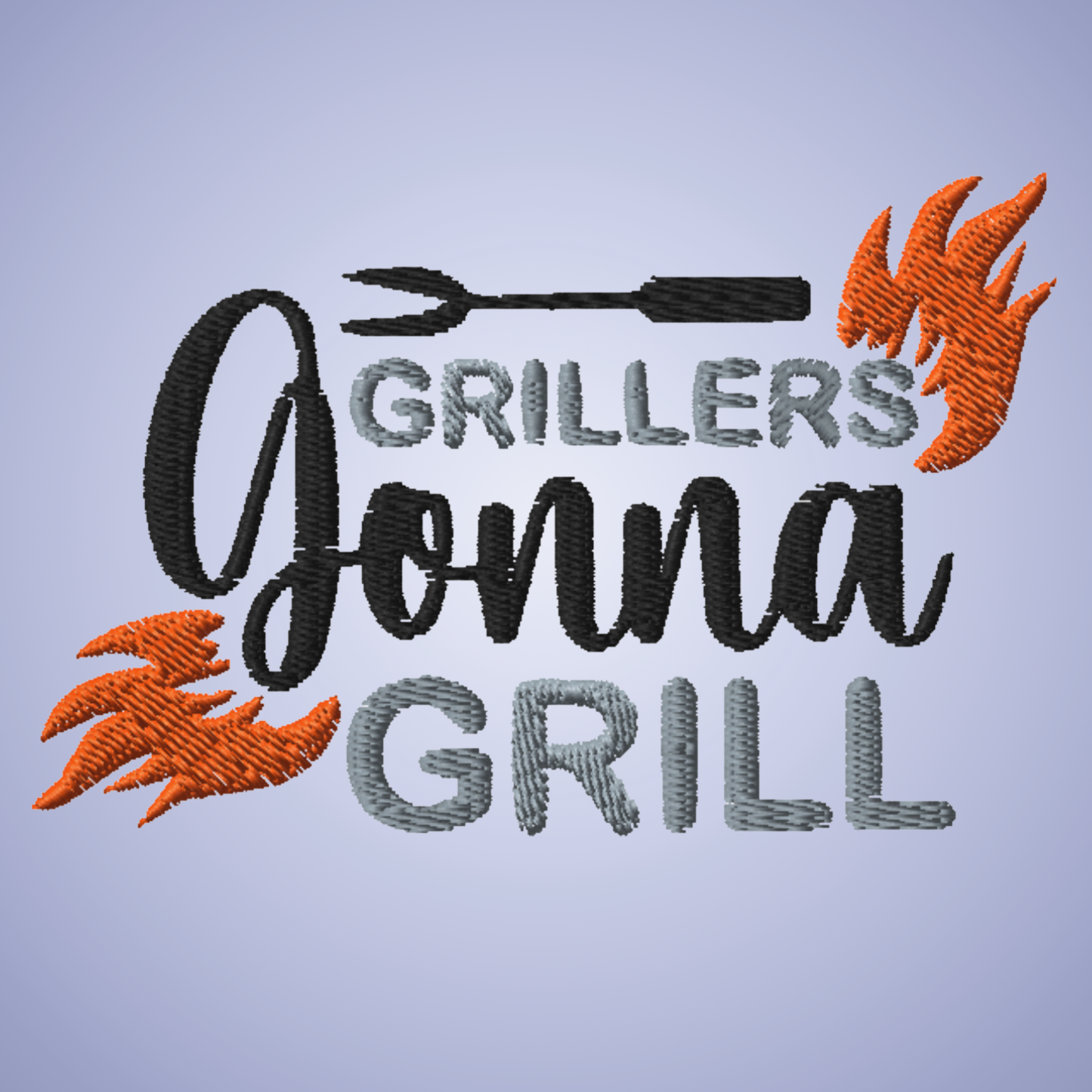 Grillers Gonna Grill Meat Lover Smoker Gift Embroidered Apron