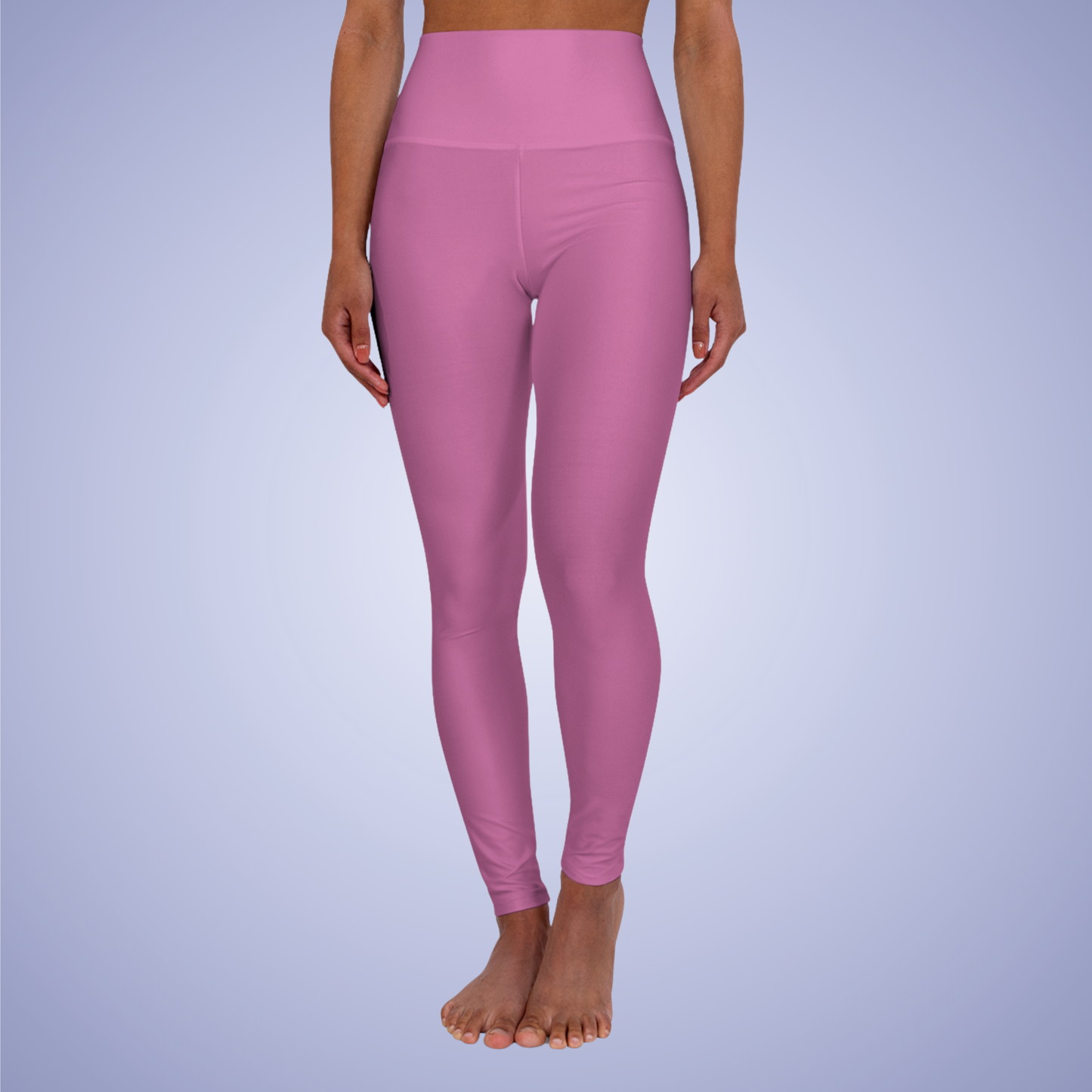 Light Pink High Waisted Yoga Leggings