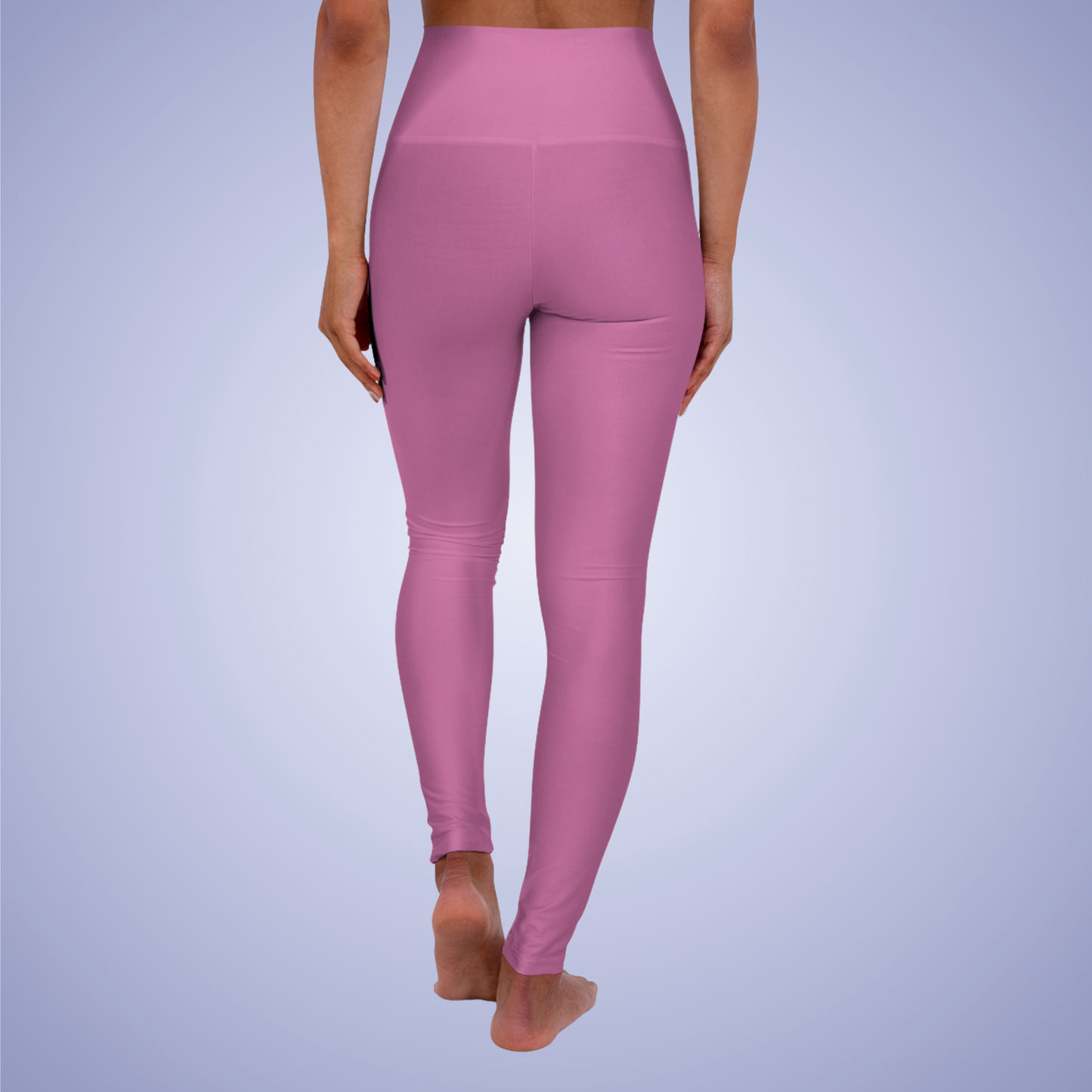 Light Pink High Waisted Yoga Leggings