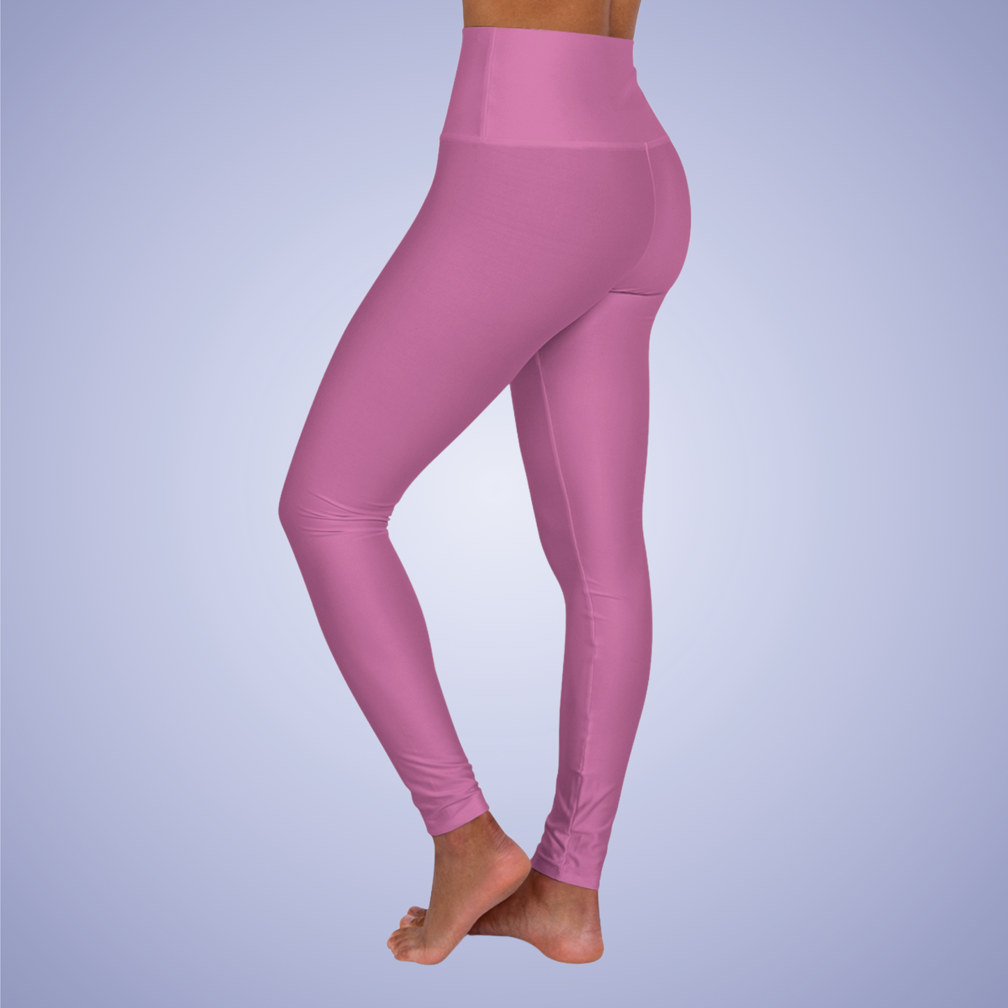 Light Pink High Waisted Yoga Leggings