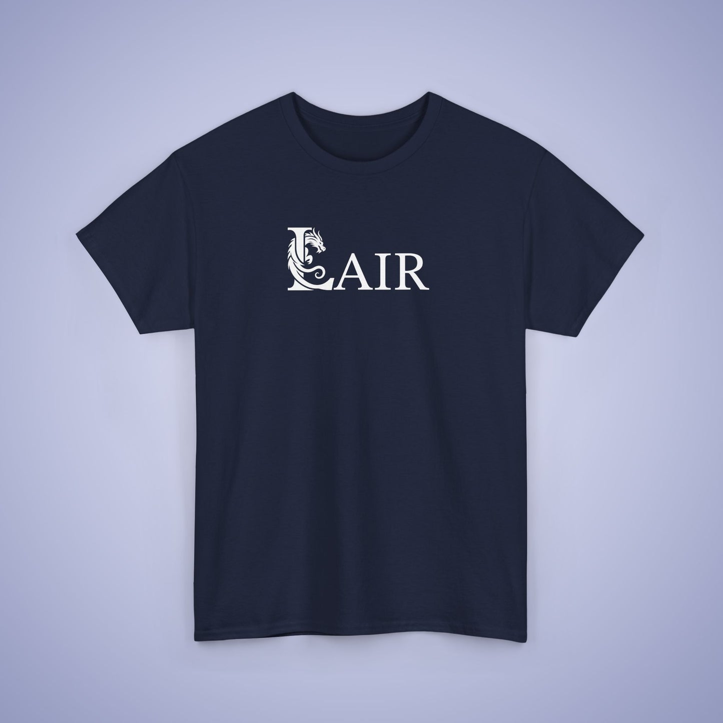 Lair Word Art Text Dragon Lover Unisex T Shirt