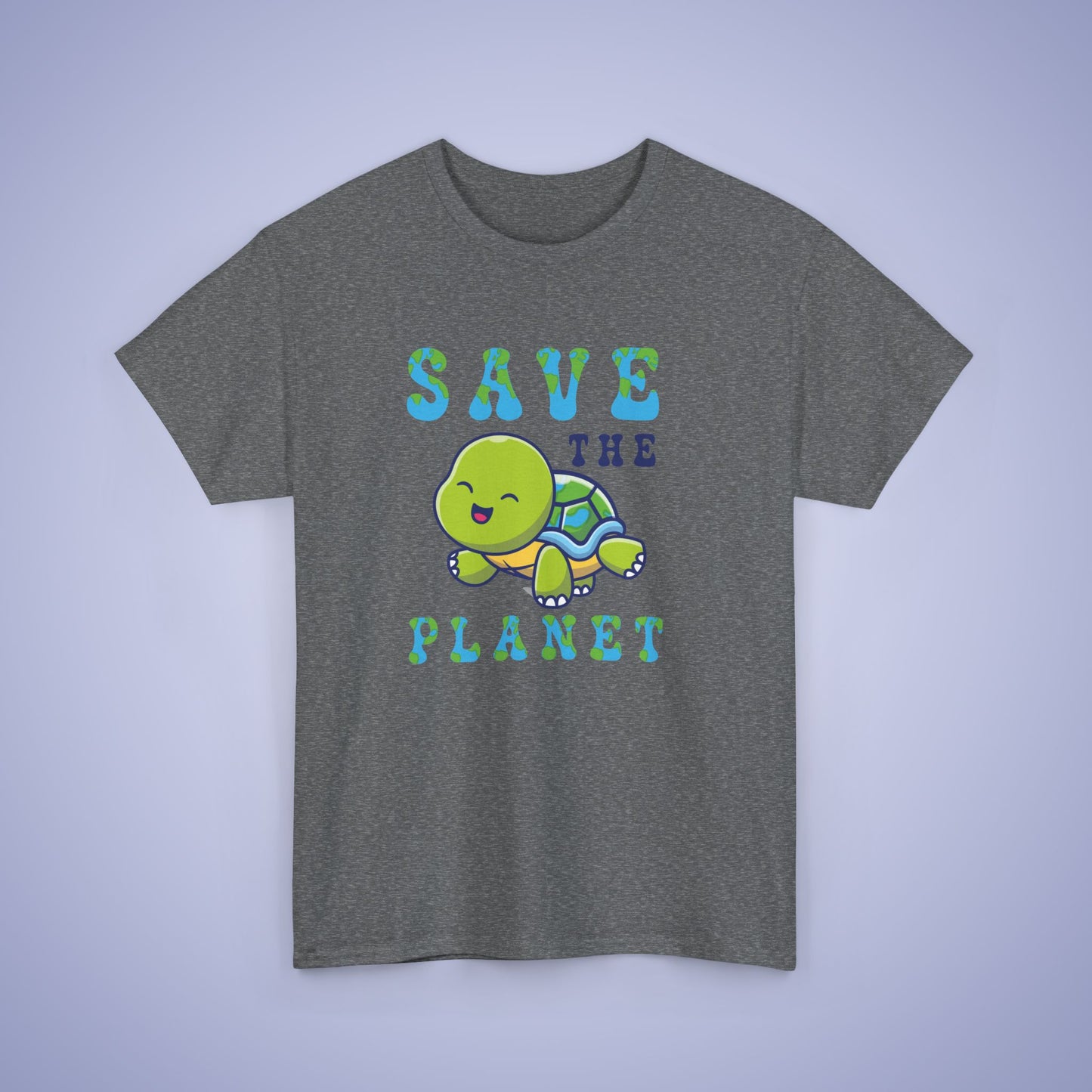 Save The Planet Turtle Lover Earth Day Unisex Oversized T Shirt