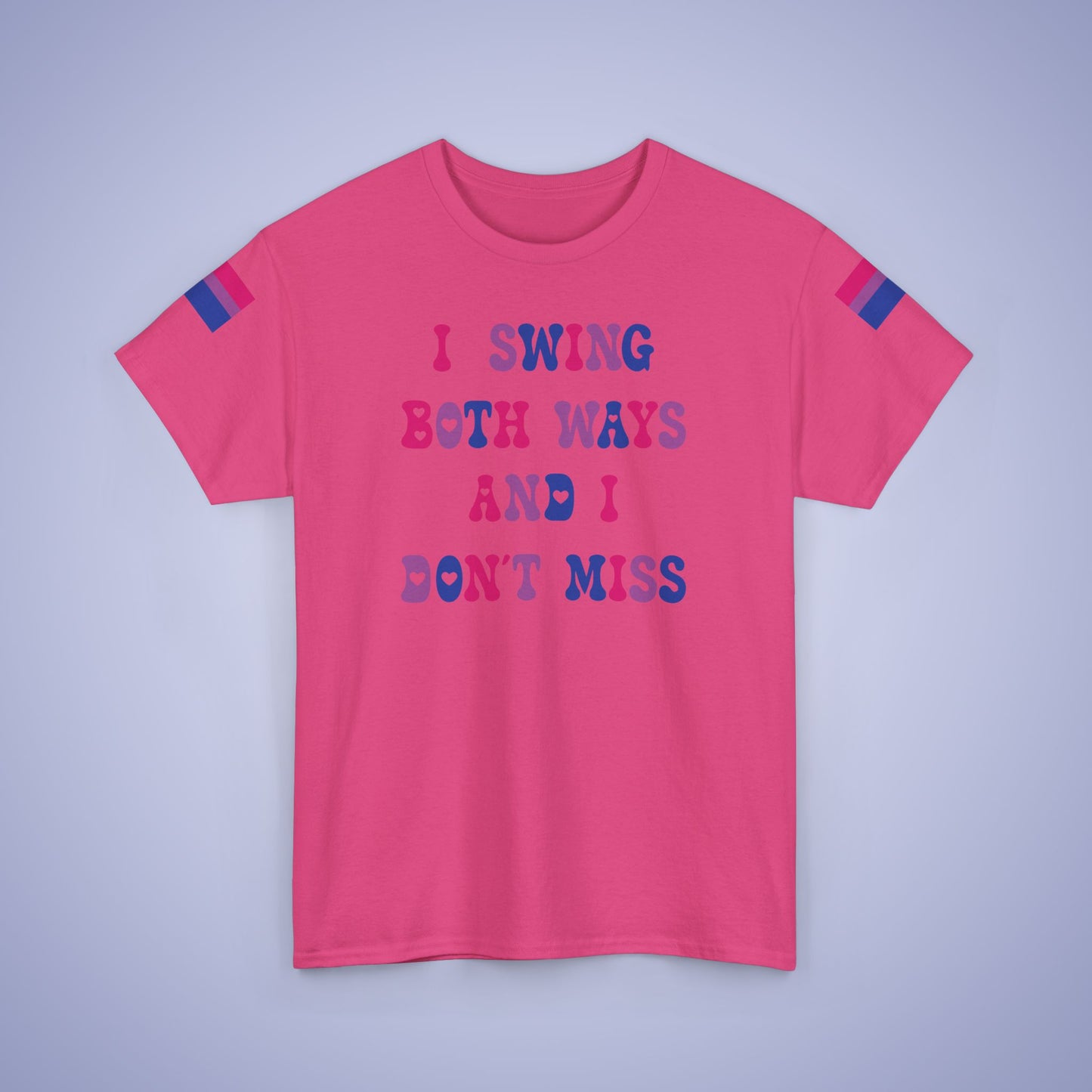 I Swing Both Ways and Dont Miss Bisexual LGBT Pride Month Matching T Shirt Unisex