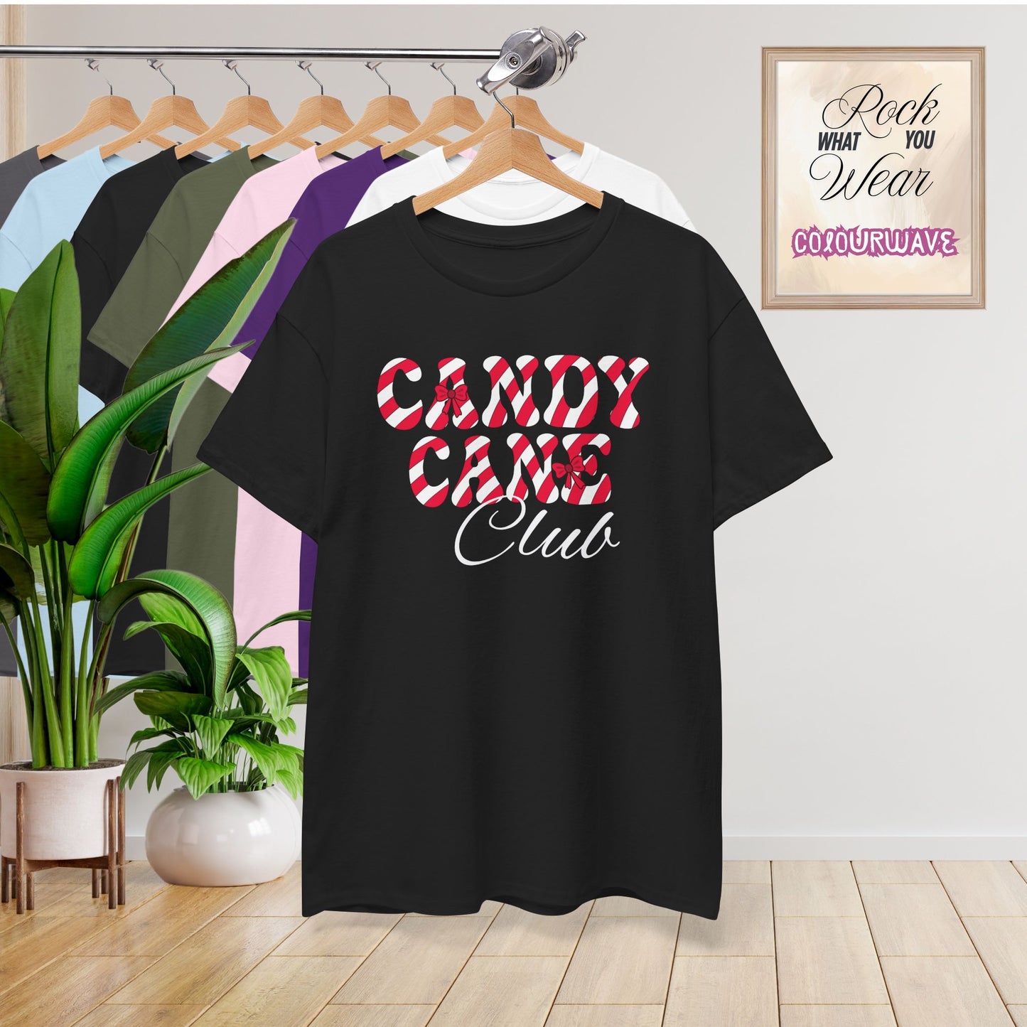 Candy Cane Club Christmas Unisex T Shirt