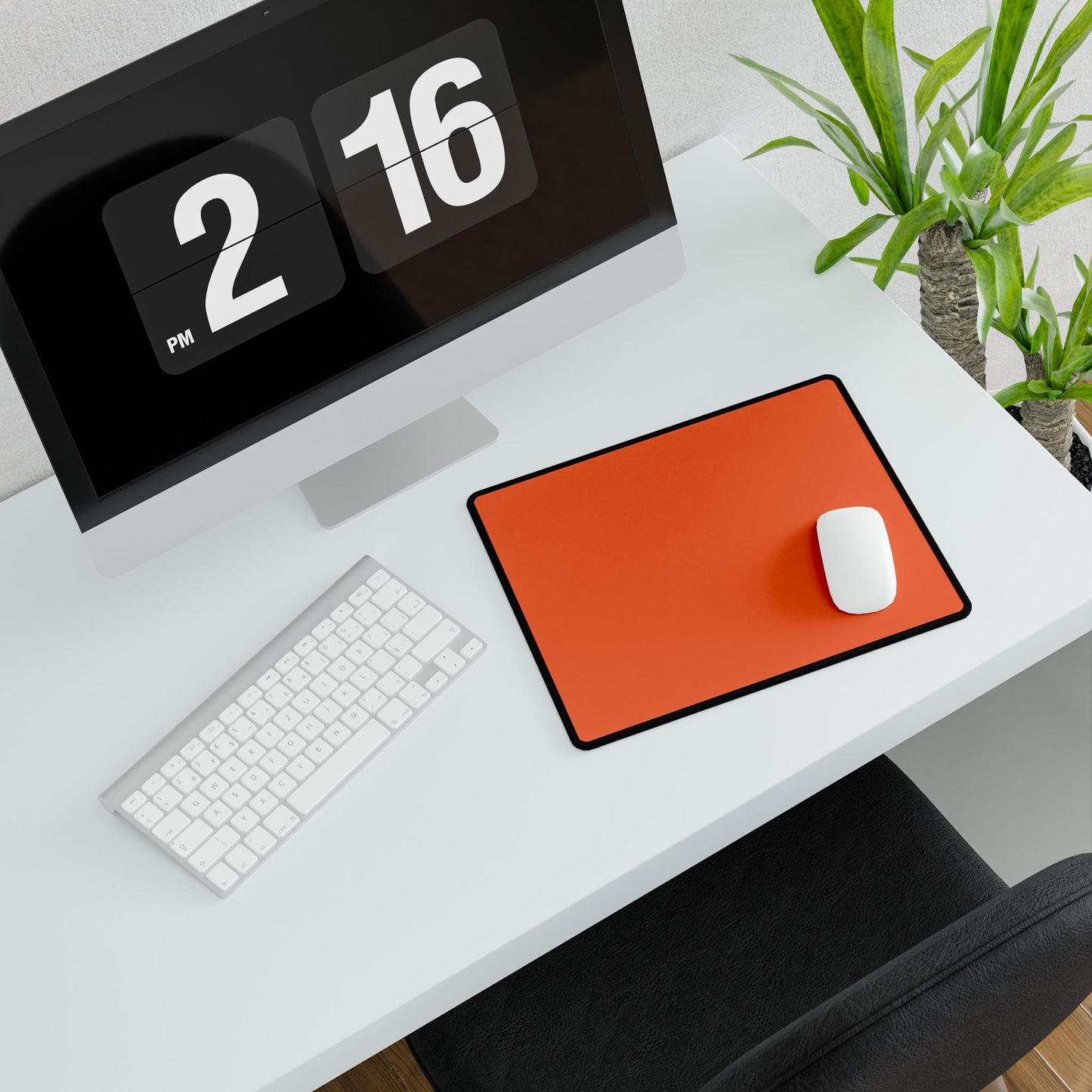 Orange XXXXL Mouse Pad
