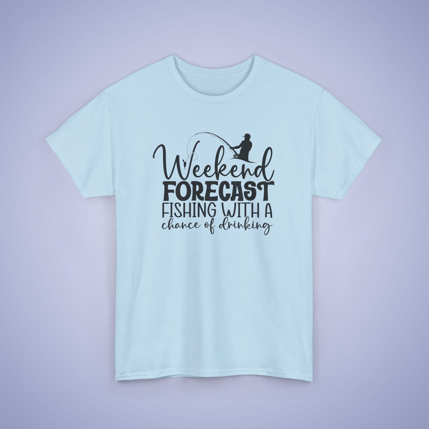 Weekend Forecast Funny Fishing Unisex T Shirt