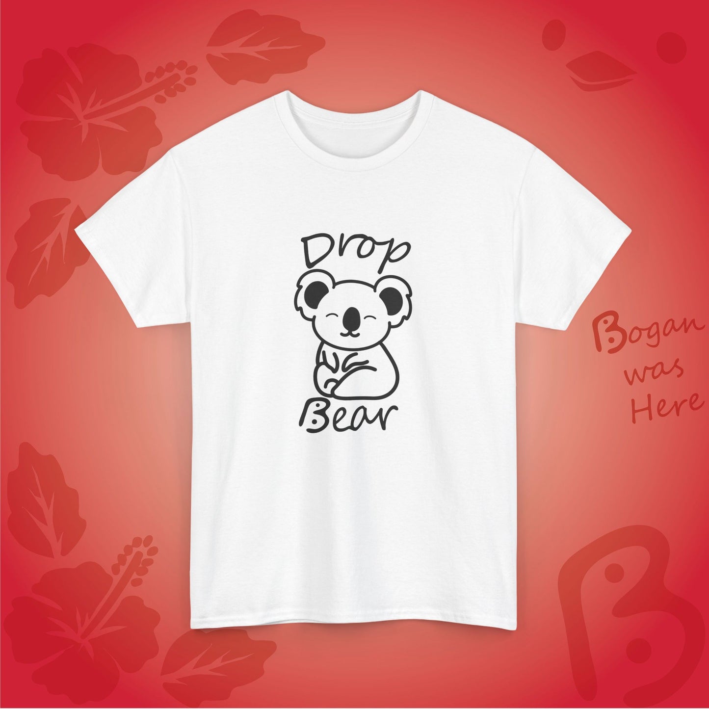 Drop Bear Cute Koala Bogan's Design T Shirt