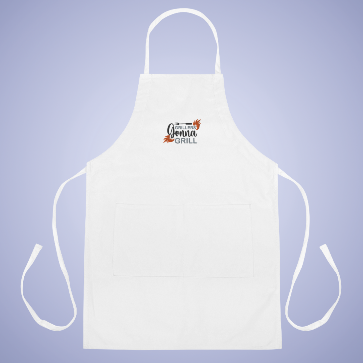 Grillers Gonna Grill Meat Lover Smoker Gift Embroidered Apron