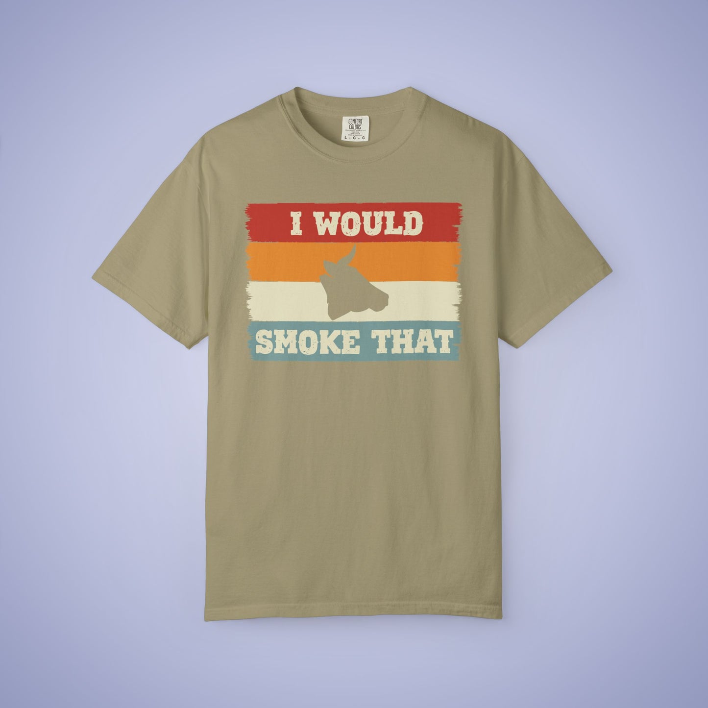 I Would Smoke That Beef Meat Smoker Comfort Colors Mens T Shirt Fathers Day Gift