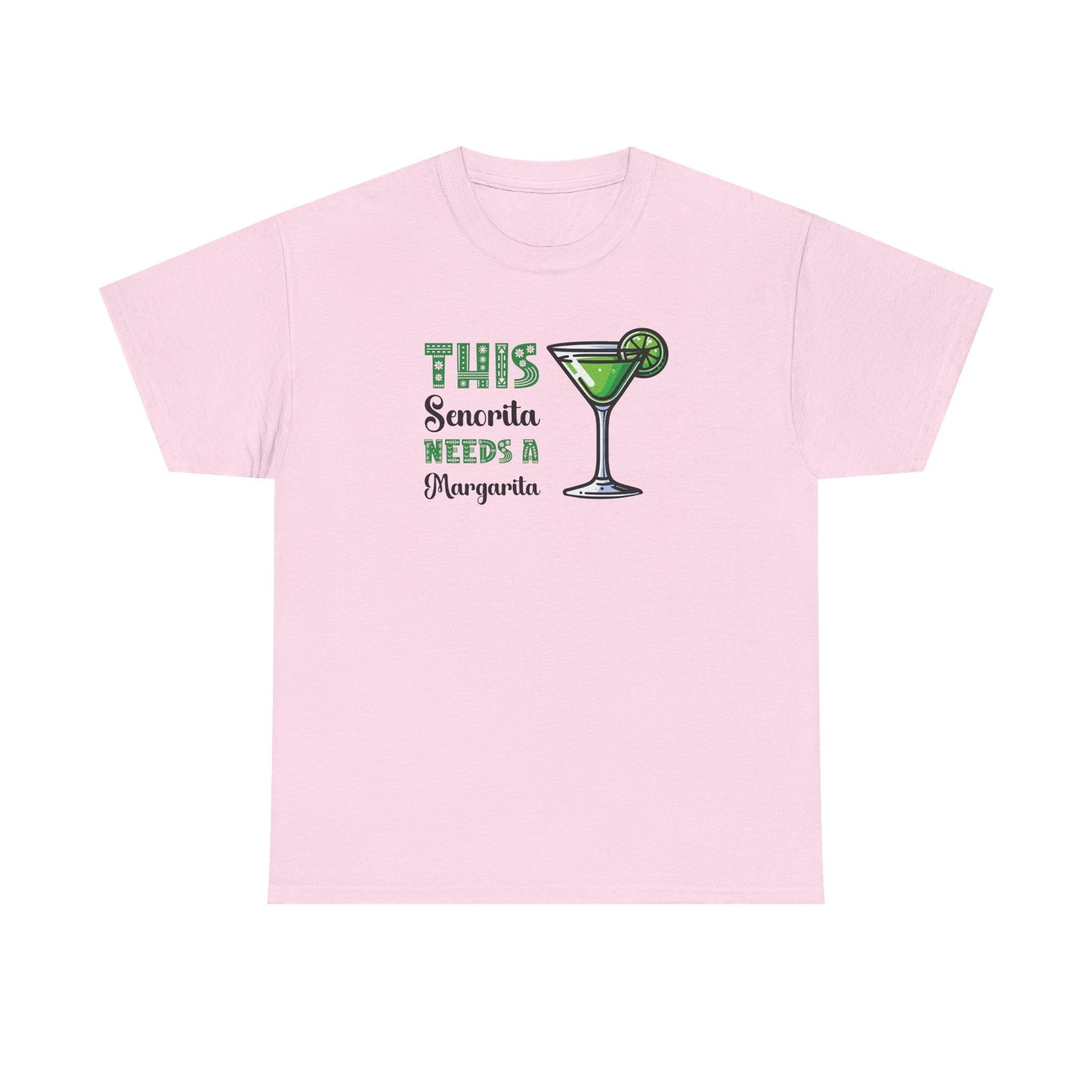 This Senorita Needs a Margarita Cinco De Mayo Drinking Fun Unisex Oversized T Shirt