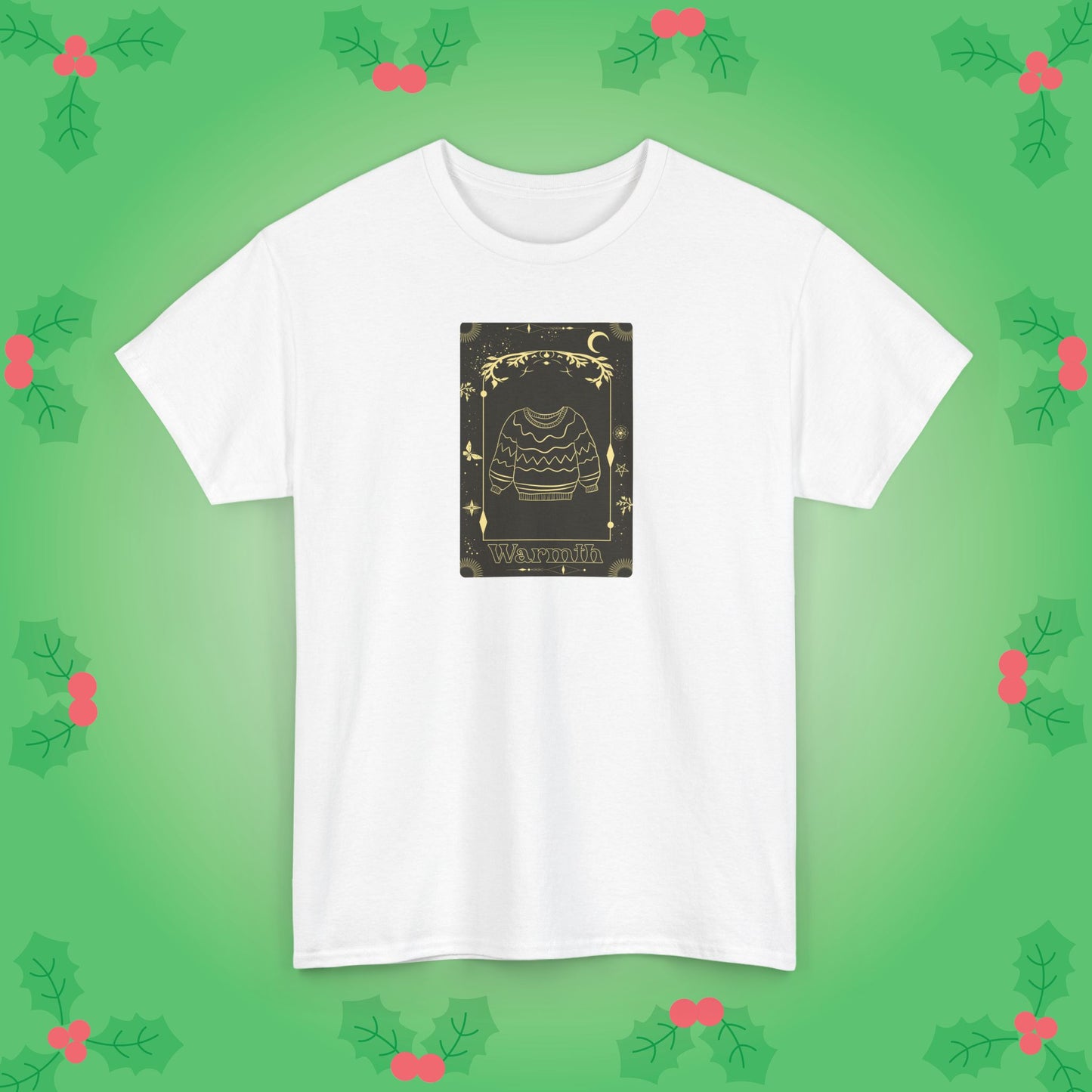 Christmas Sweater Warmth Tarot Card Lover Unisex T Shirt