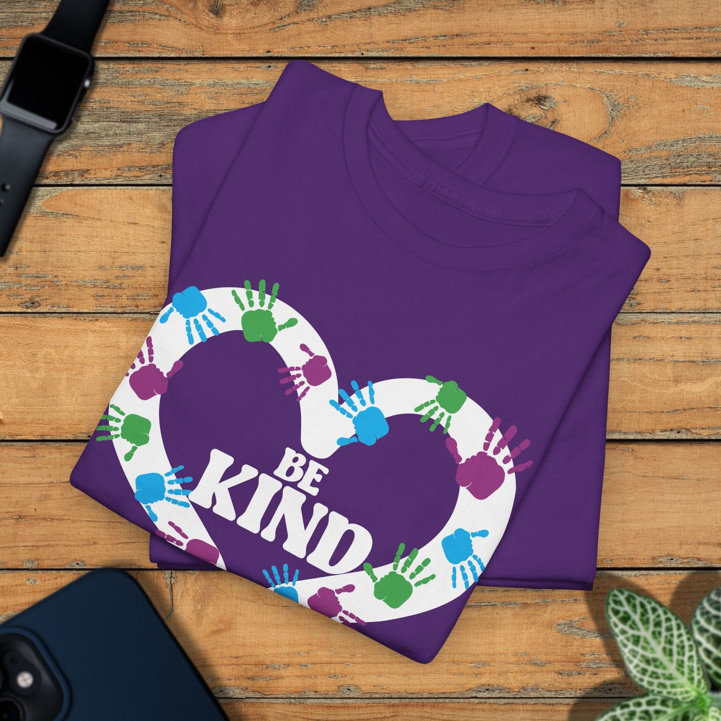 Be Kind Hearts and Hands White Unity Day Teachers T Shirt Unisex
