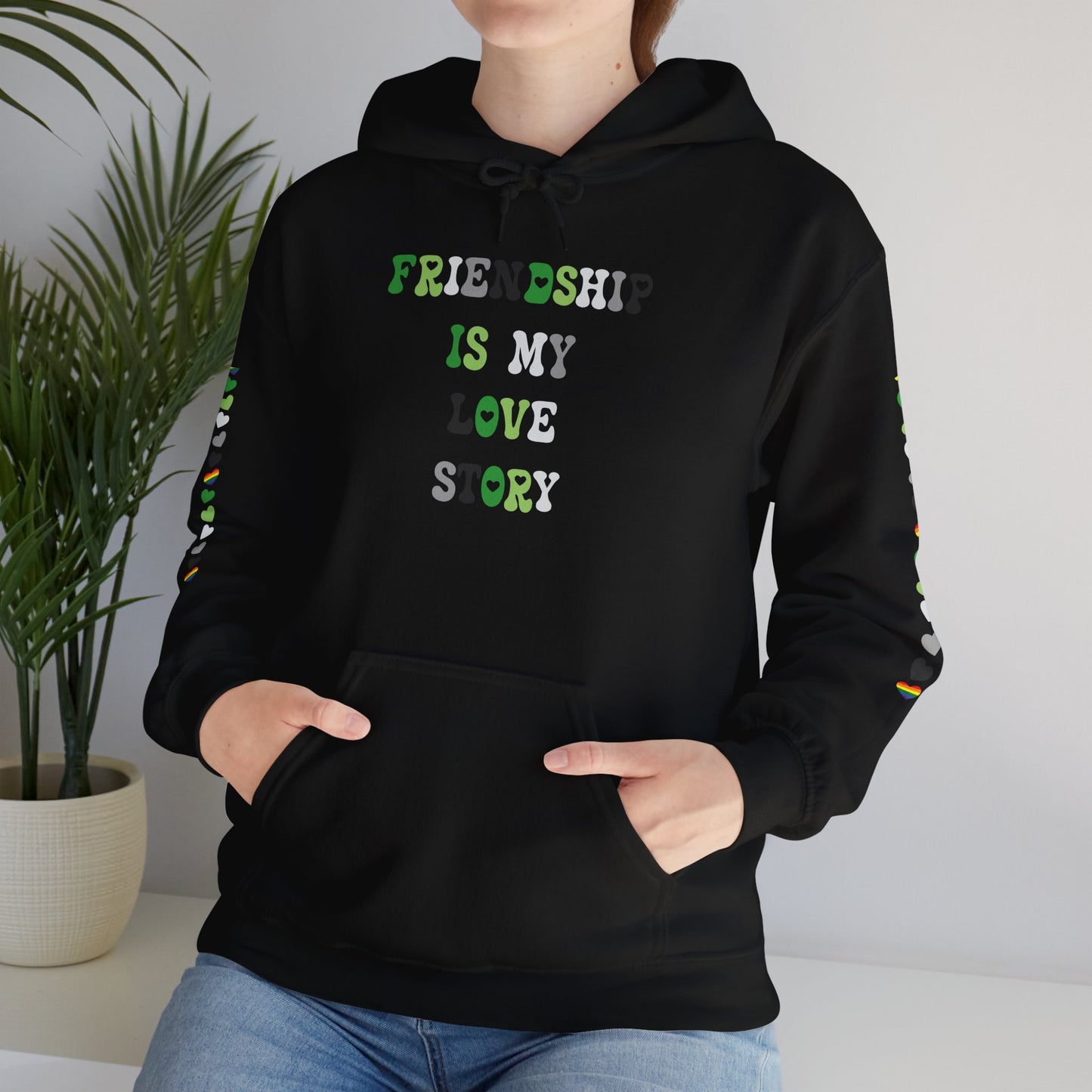 Aromantic Pride Month Unisex Hoodie