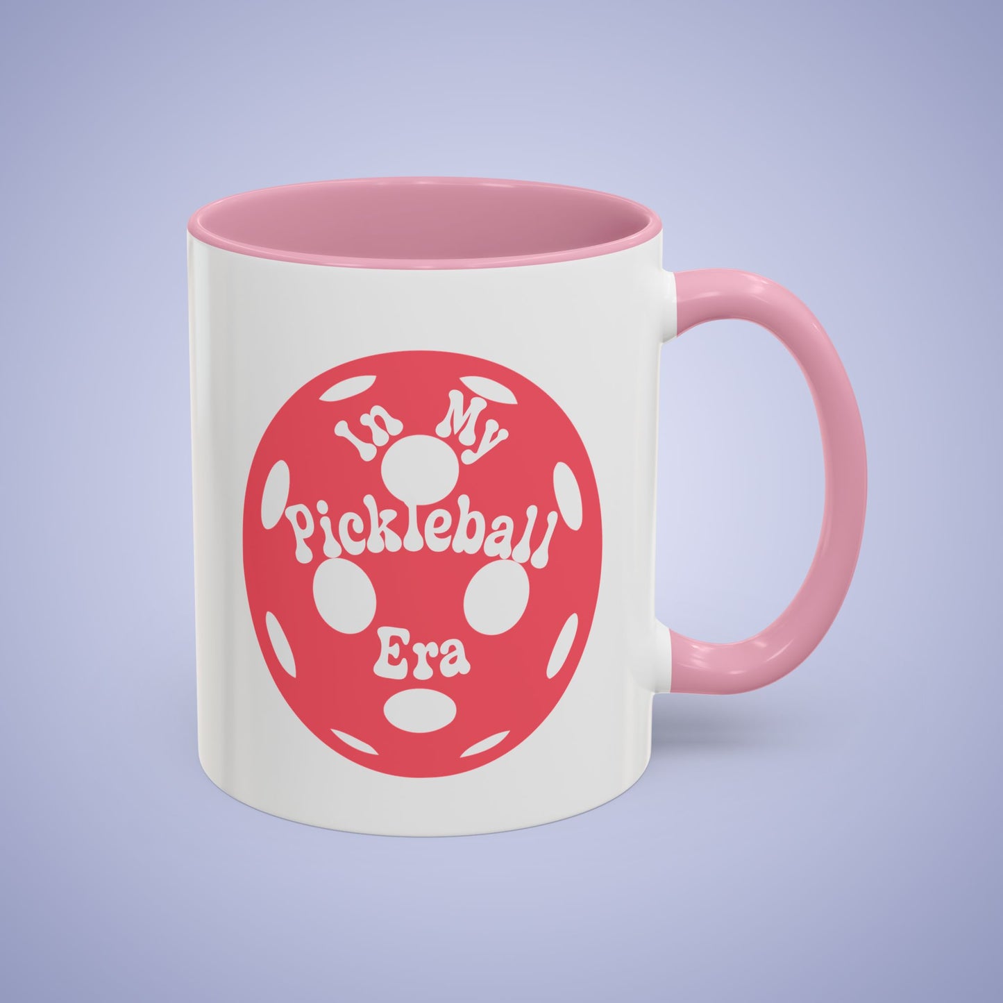In My Pickleball Era Pink Pickleball Fun Colorful Gift Coffee Mug