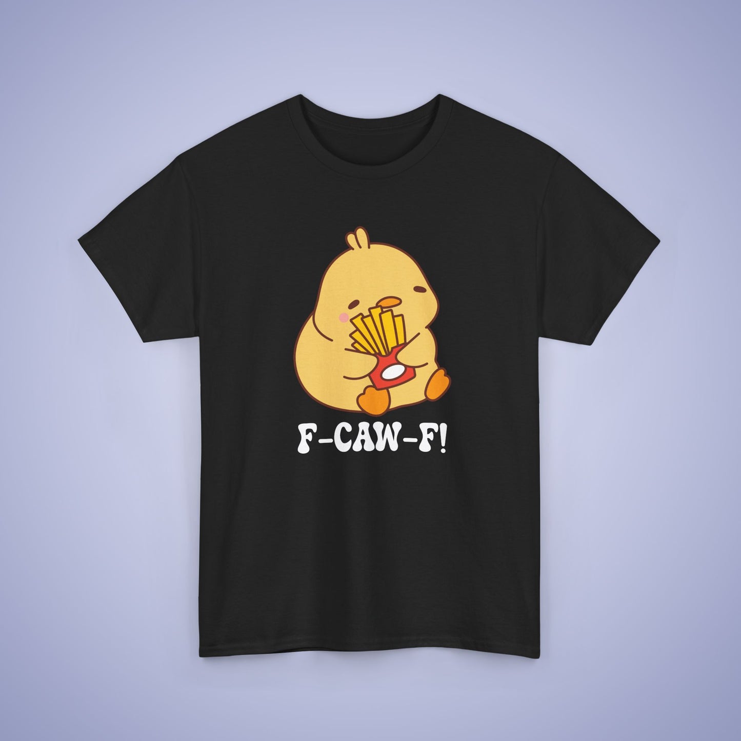 Chip Lover F CAW F White Cute Funny Chick Unisex Chicken T Shirt