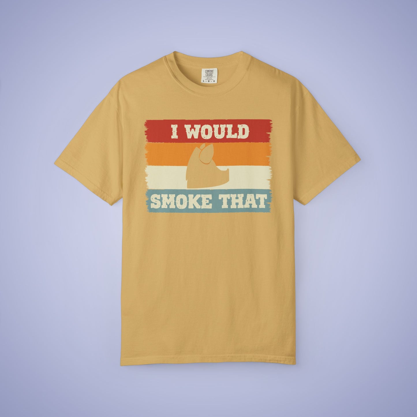 I Would Smoke That Pork Meat Smoker Comfort Colors Mens T Shirt Fathers Day Gift