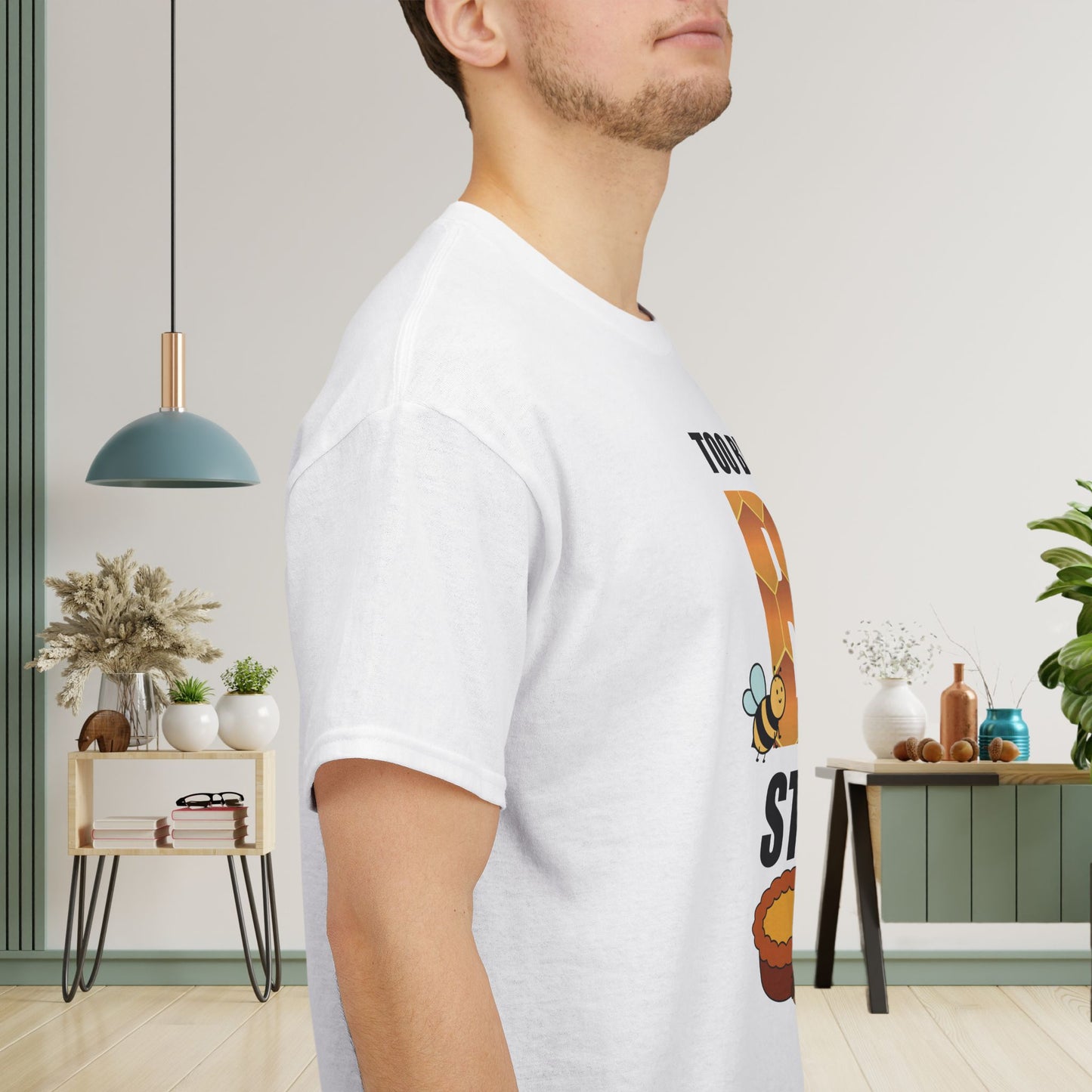 Too Blessed to Bee Stressed Sweet As Honey Cute Bee Lover Thanksgiving Design Unisex T Shirt