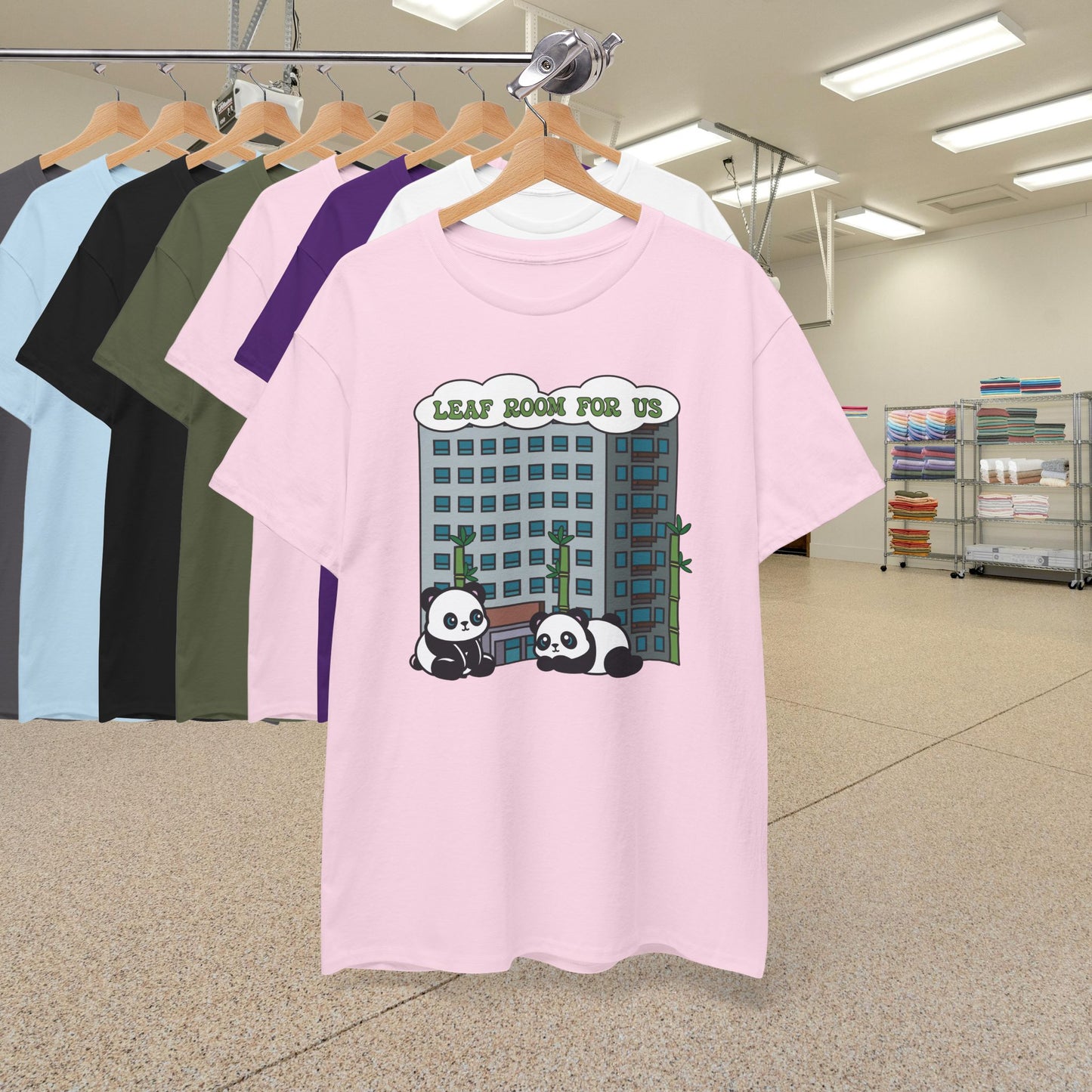 Leaf Room For Us National Panda Day Unisex T Shirt