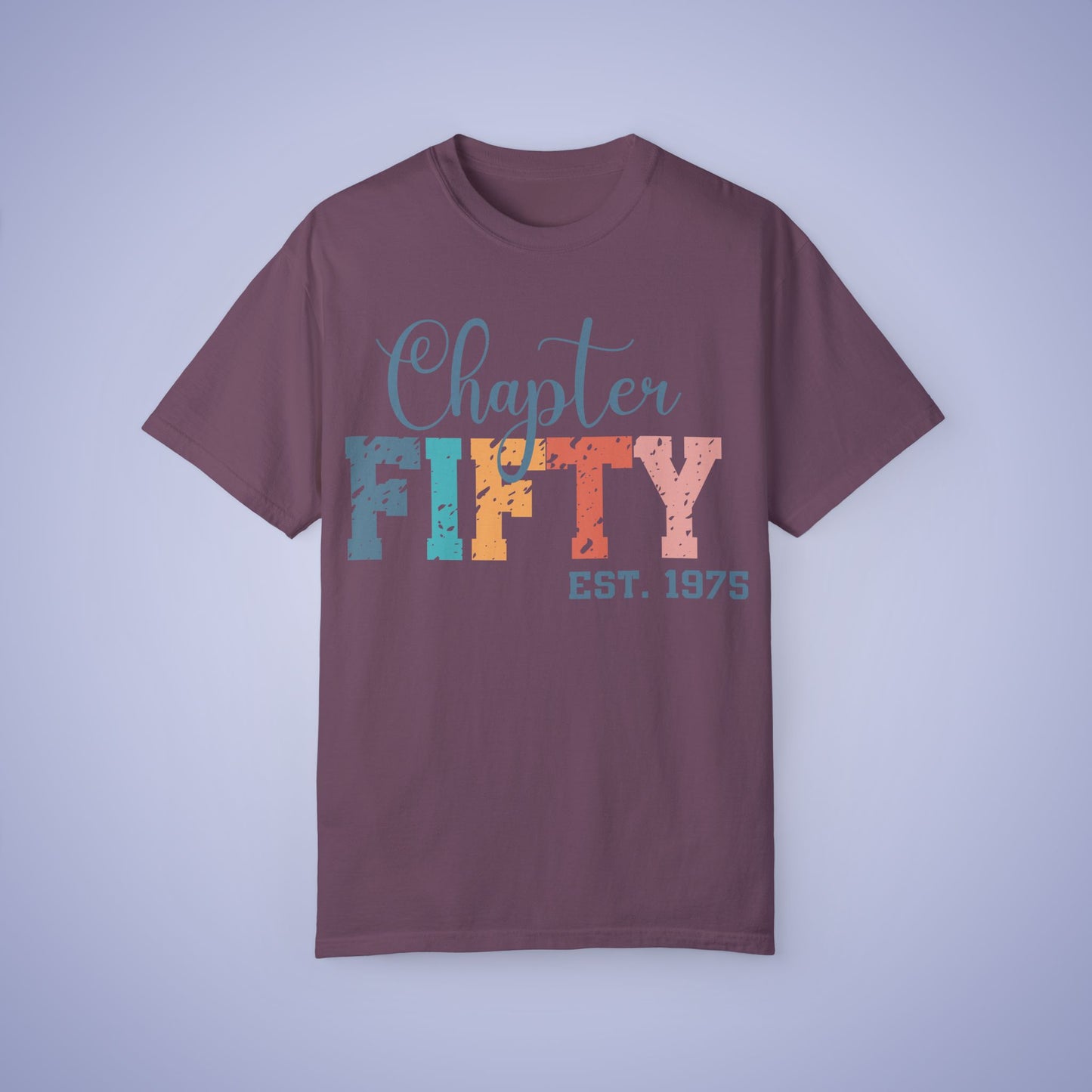 Chapter Fifty Unisex Comfort T Shirt 50th Birthday