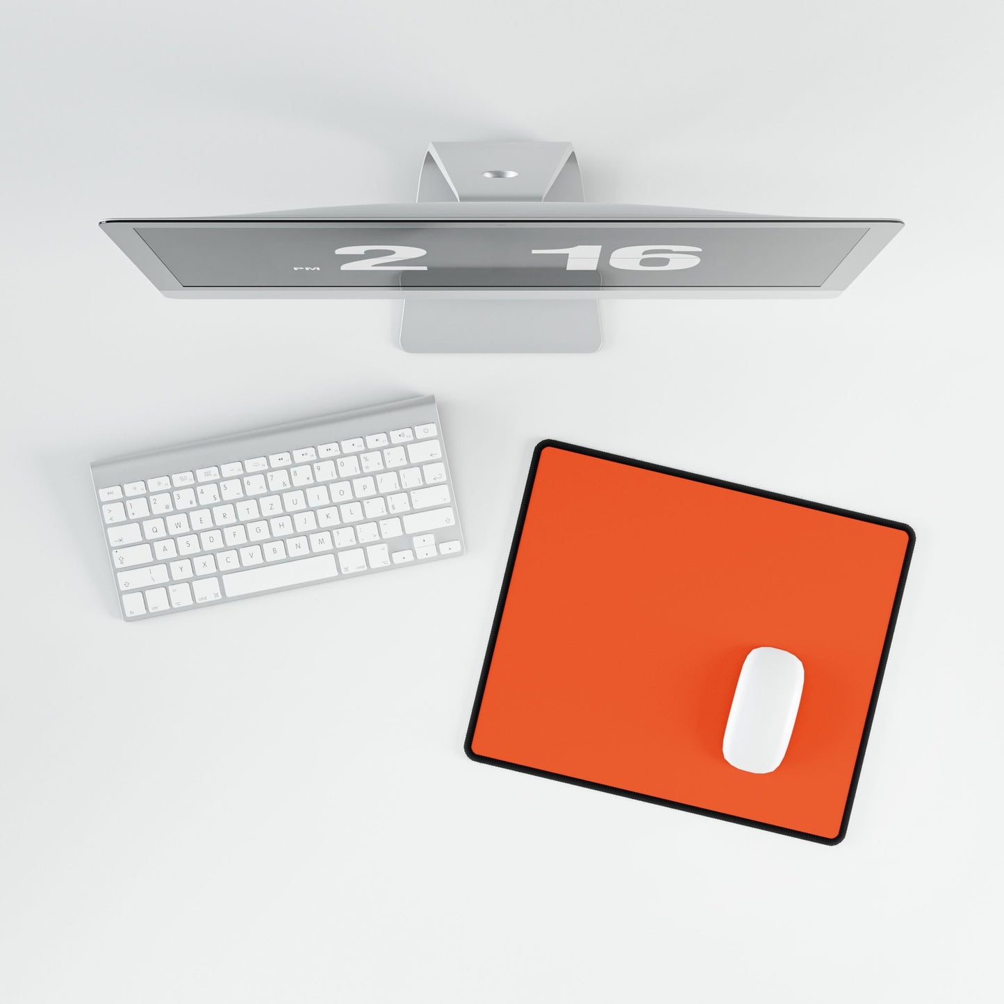 Orange XXXXL Mouse Pad