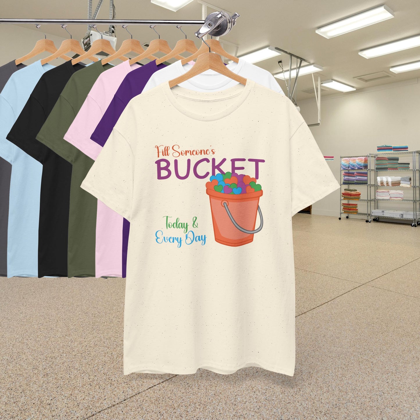 Fill Someones Bucket Unity Day Teachers T Shirt Unisex