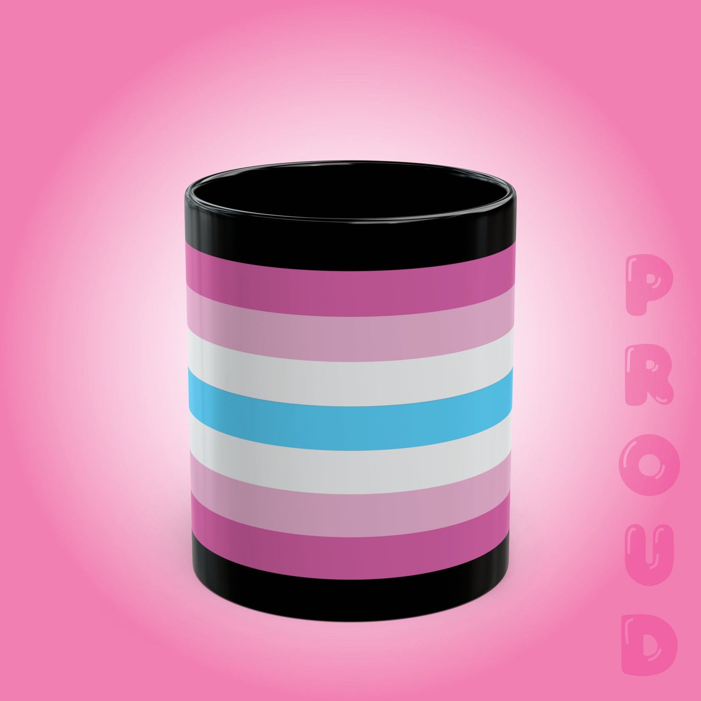 Femboy Pride Month LGBTQ Black 11oz or 15oz Coffee Mug