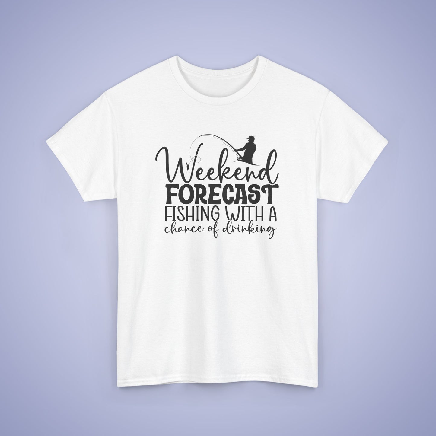 Weekend Forecast Funny Fishing Unisex T Shirt
