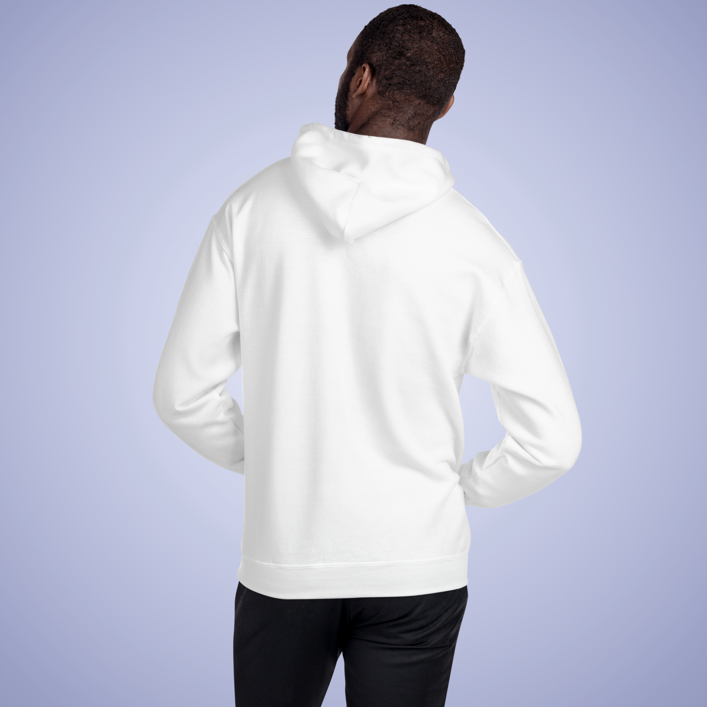 Personalized Custom Embroidered Hoodie Sleeve Print Black Embroidery Unisex