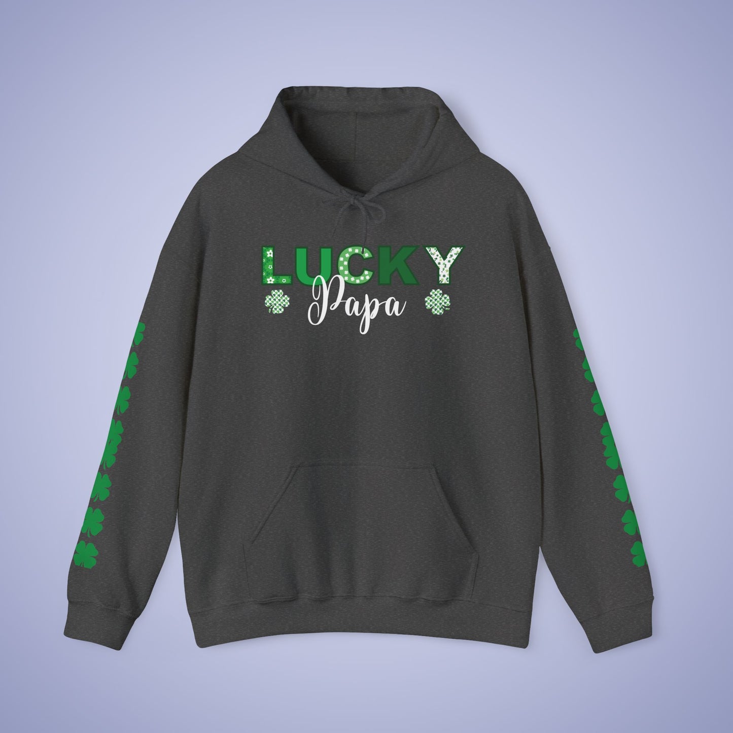 Lucky Papa St Patricks Day Unisex Hoodie Sweatshirt
