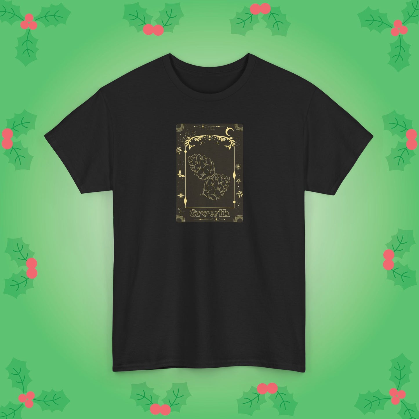 Christmas Pine Cones Growth Tarot Card Lover Unisex T Shirt