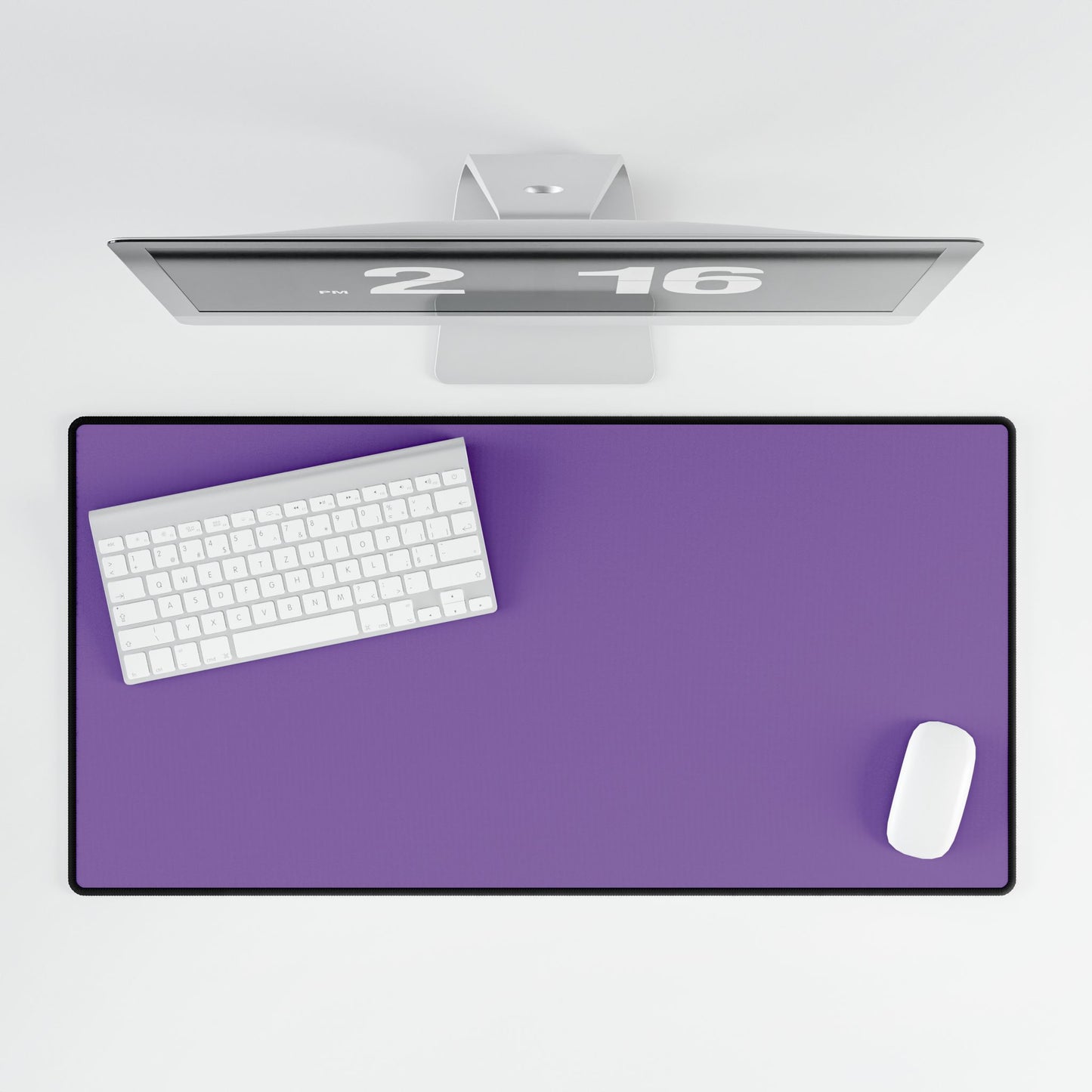 Light Purple Desk Mat Minimalist Office Teacher Decor Gift Medium & Large