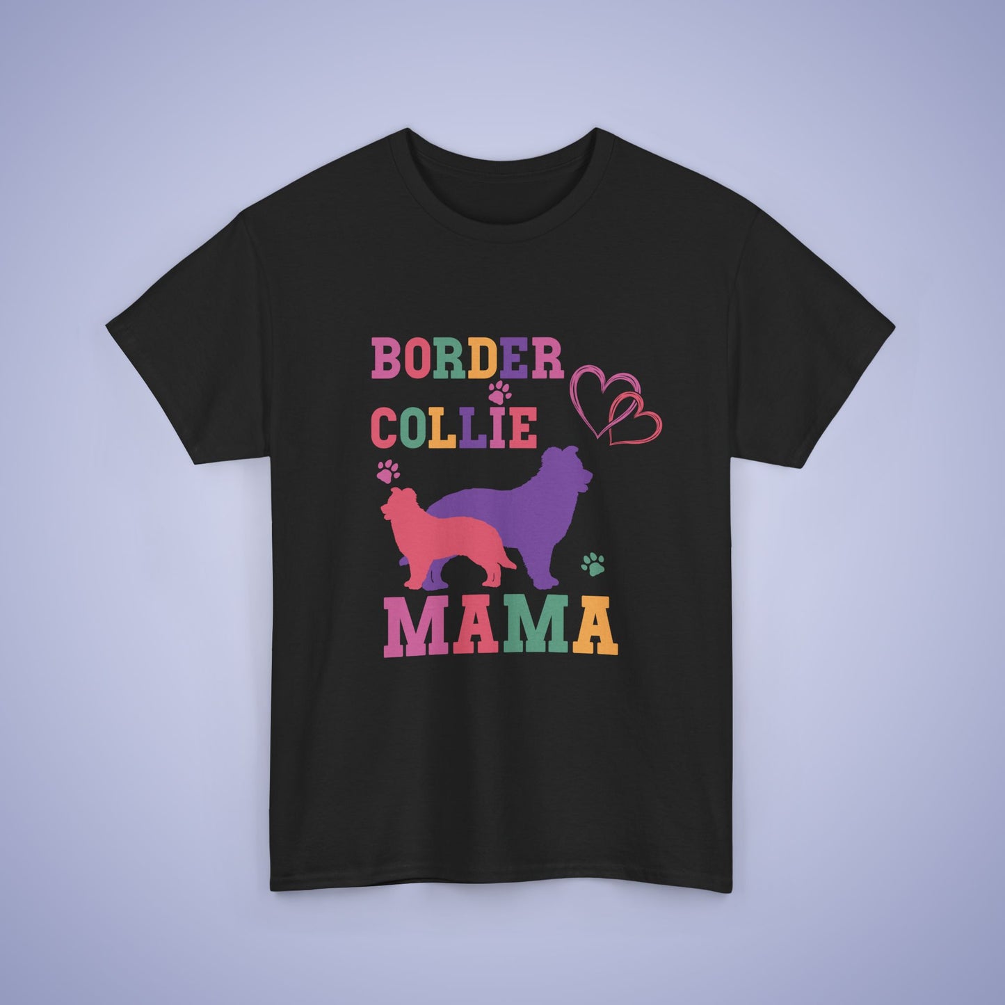 Border Collie Mama Dog Lover Mothers Day Unisex Oversized T Shirt