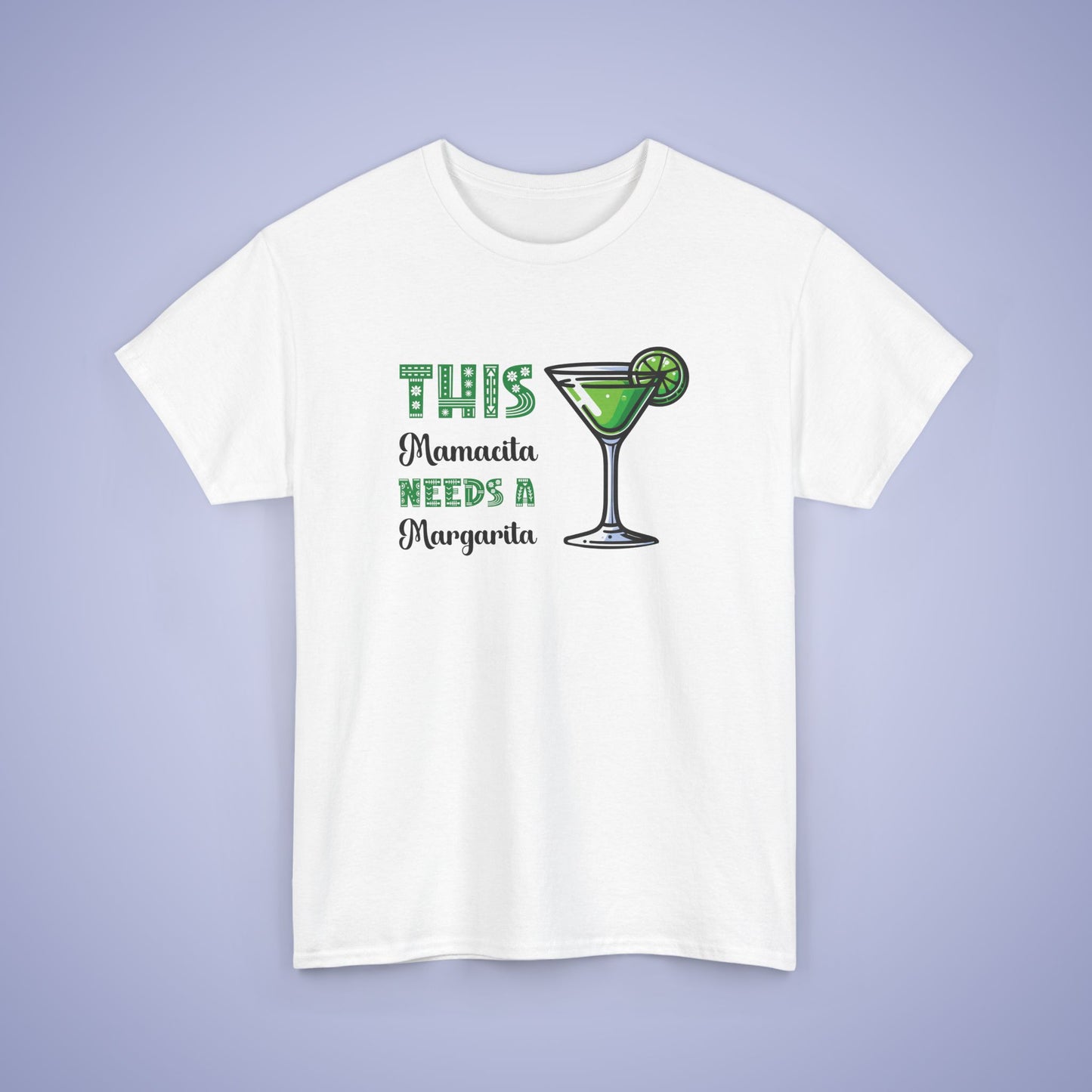 This Mamacita Needs a Margarita Cinco De Mayo Drinking Fun Unisex Oversized T Shirt