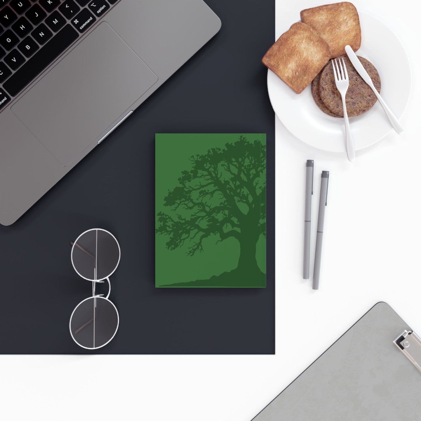 Tree Planting Journal Earth Day Hard Backed Notebook