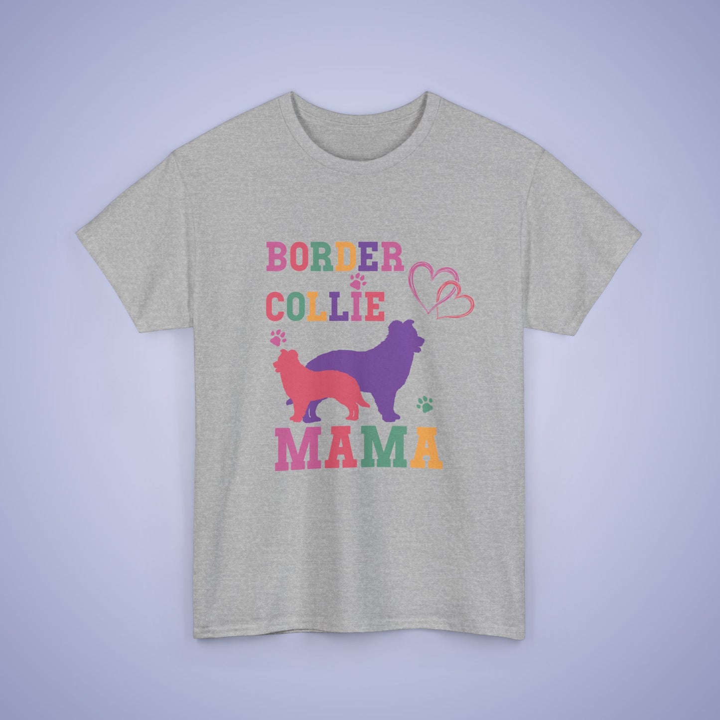 Border Collie Mama Dog Lover Mothers Day Unisex Oversized T Shirt