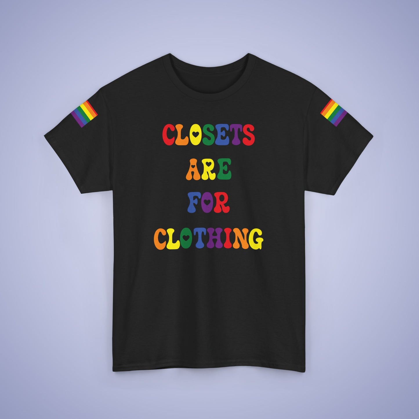 Closets are for Clothing LGBT Pride Month Matching T Shirt Unisex