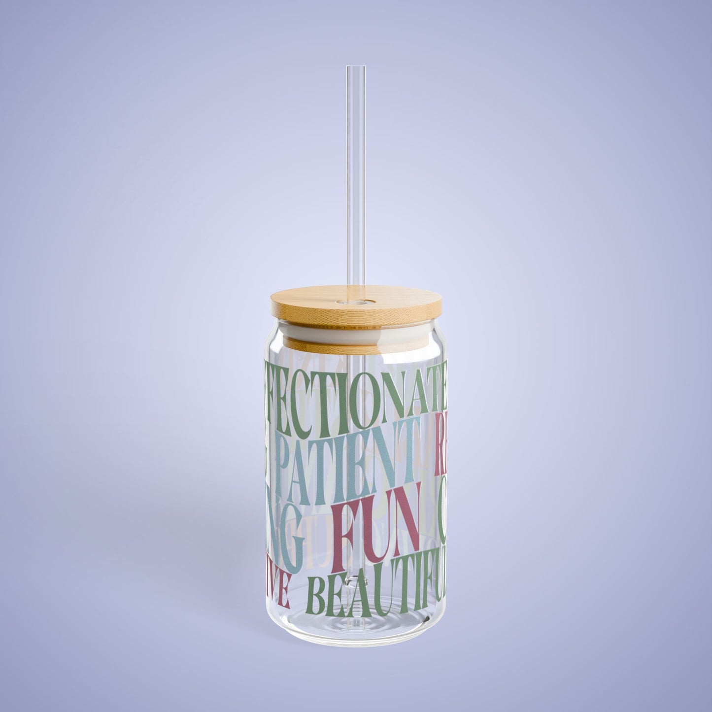 Mothers Day Sipper Glass Gift Inspirational Mom
