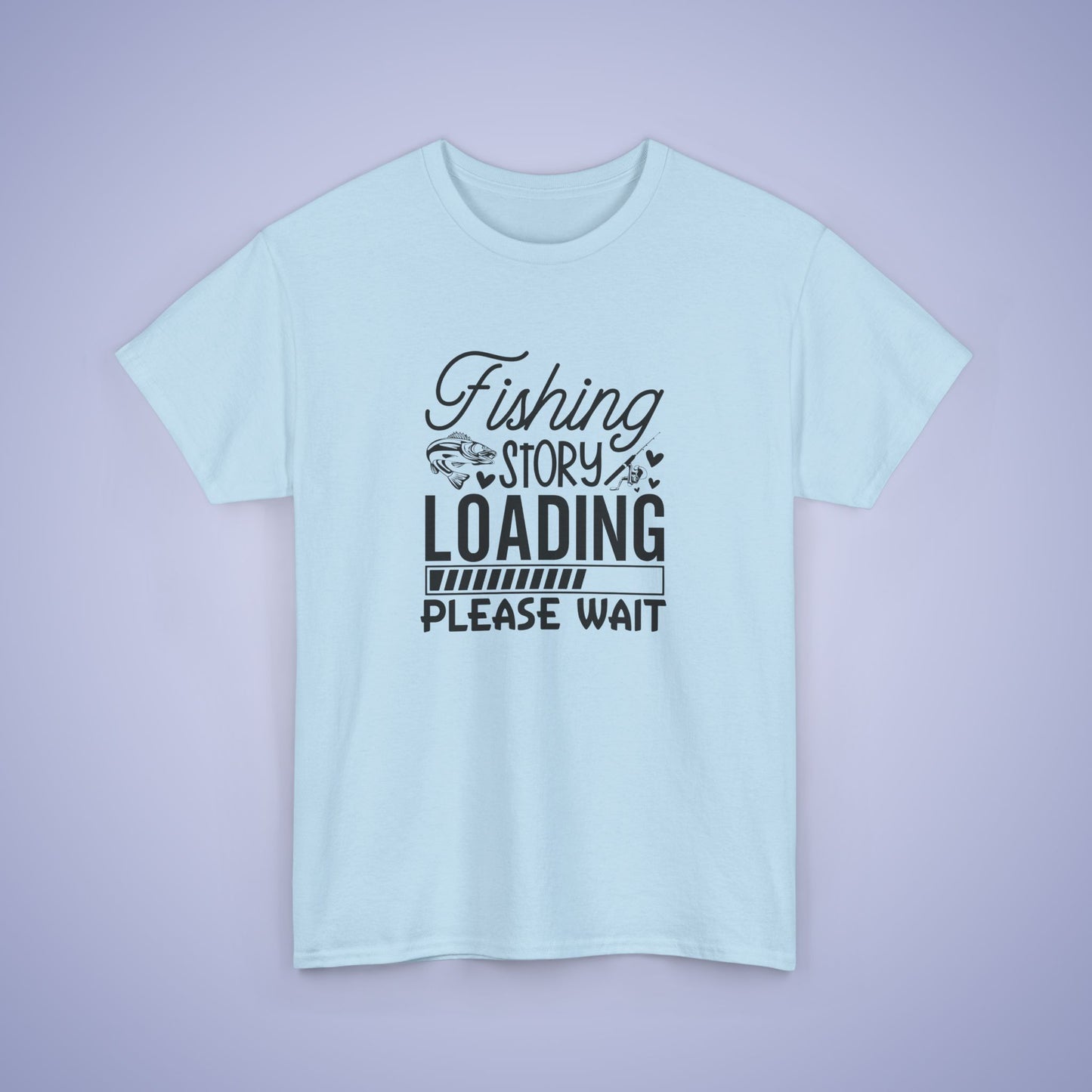 Fishing Story Loading Unisex T Shirt