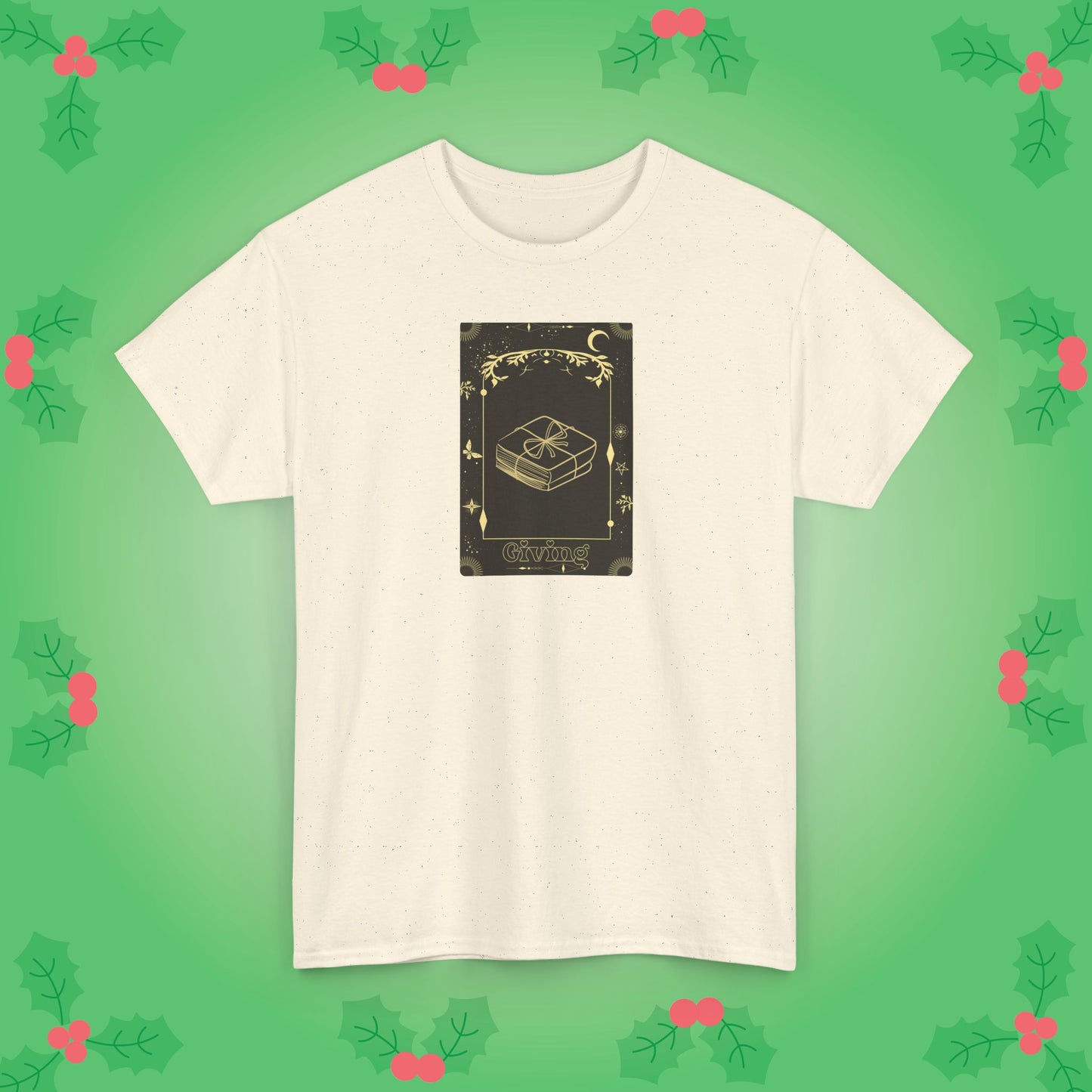 Christmas Gift Giving Tarot Card Lover Unisex T Shirt
