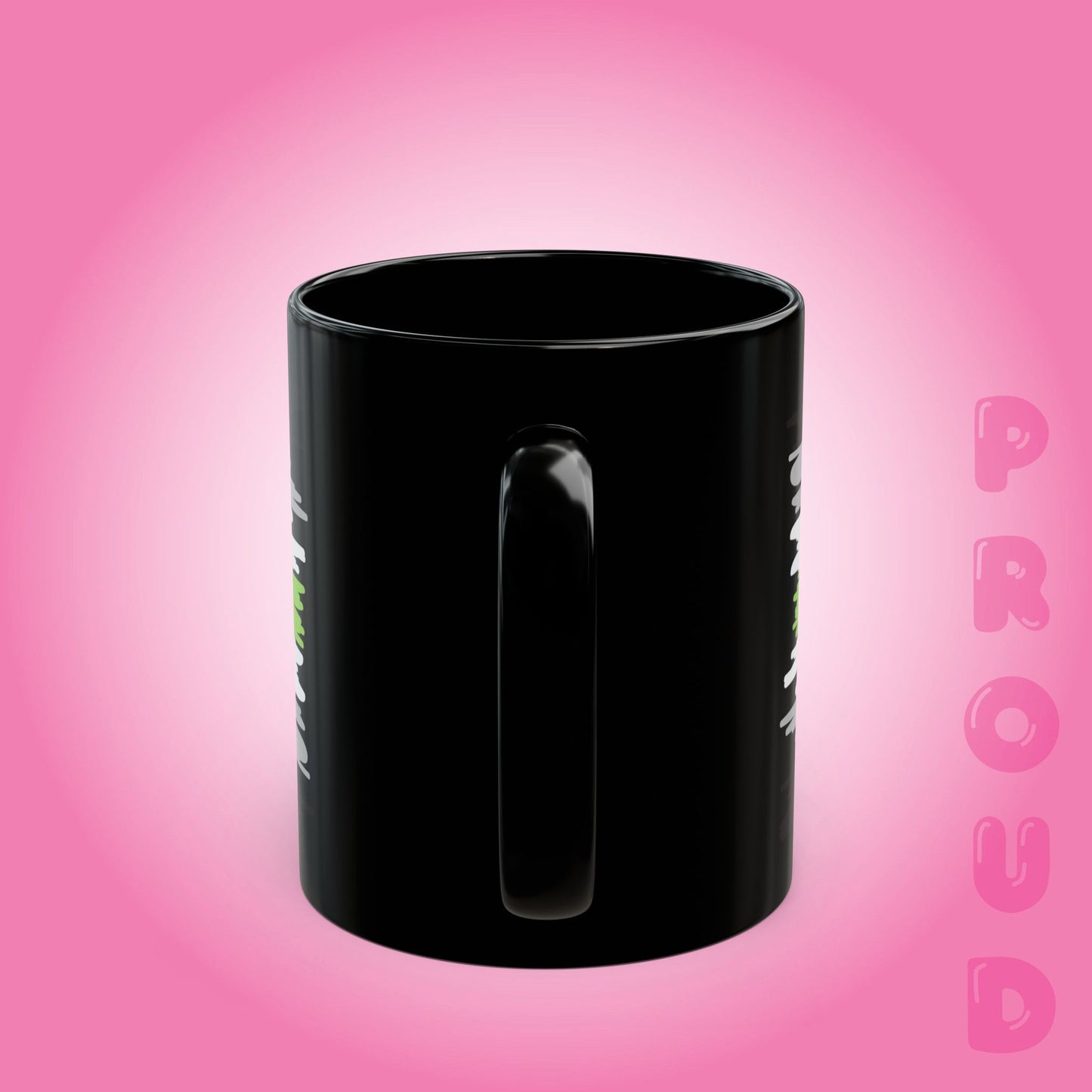 A Gender Pride Month LGBTQ Black 11oz or 15oz Coffee Mug