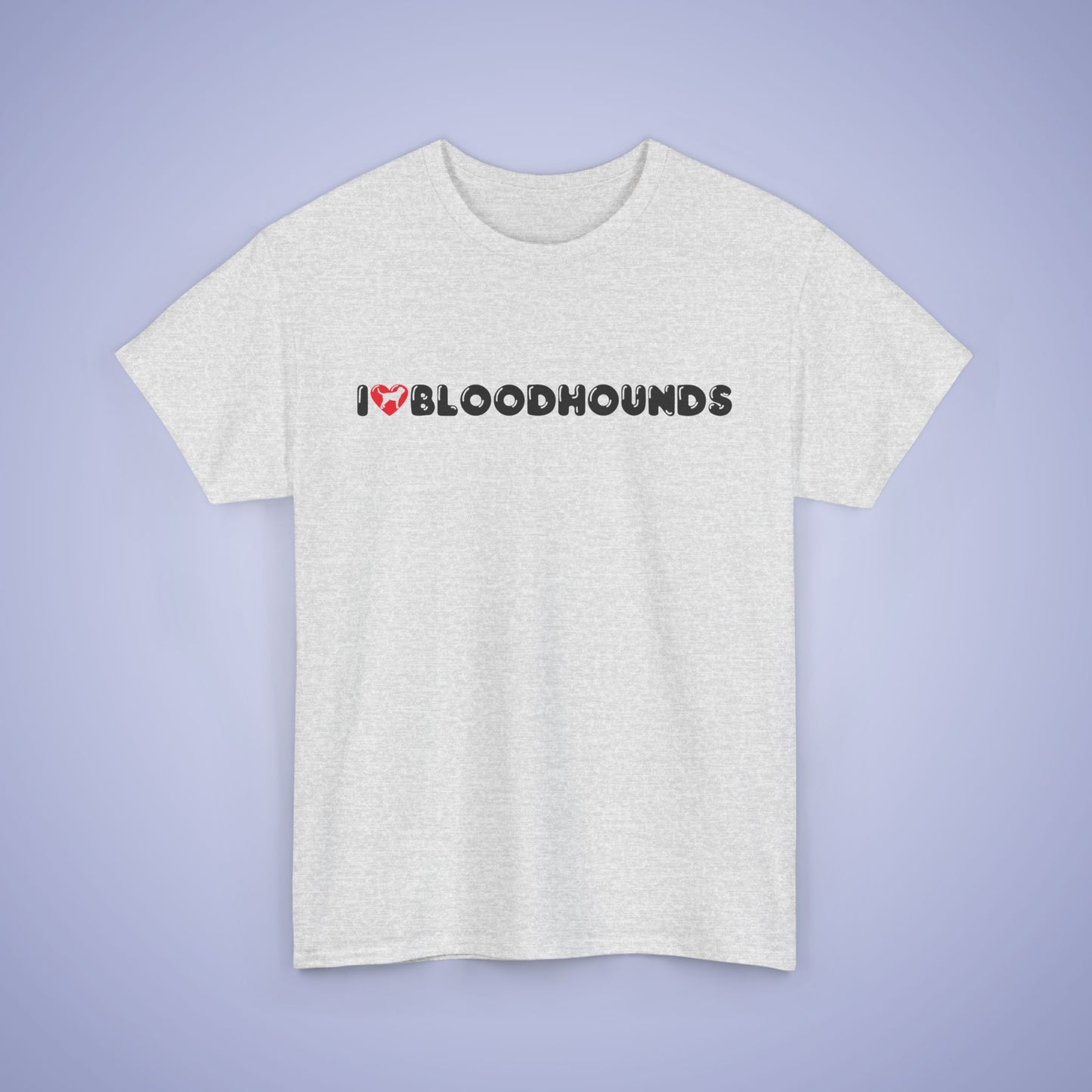 I Heart Bloodhounds Unisex T Shirt