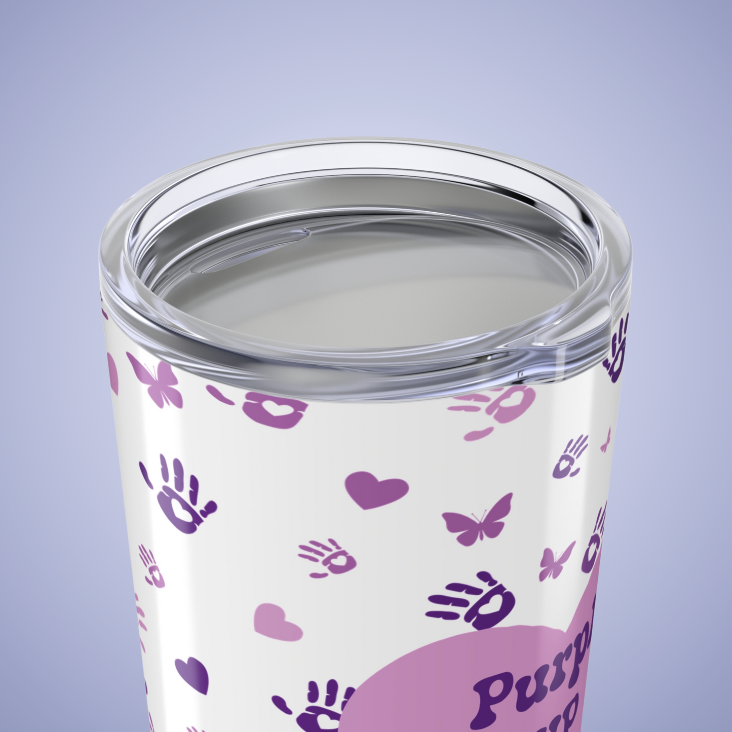 Purple Up Military Brat 20oz Tumbler Military Child Month