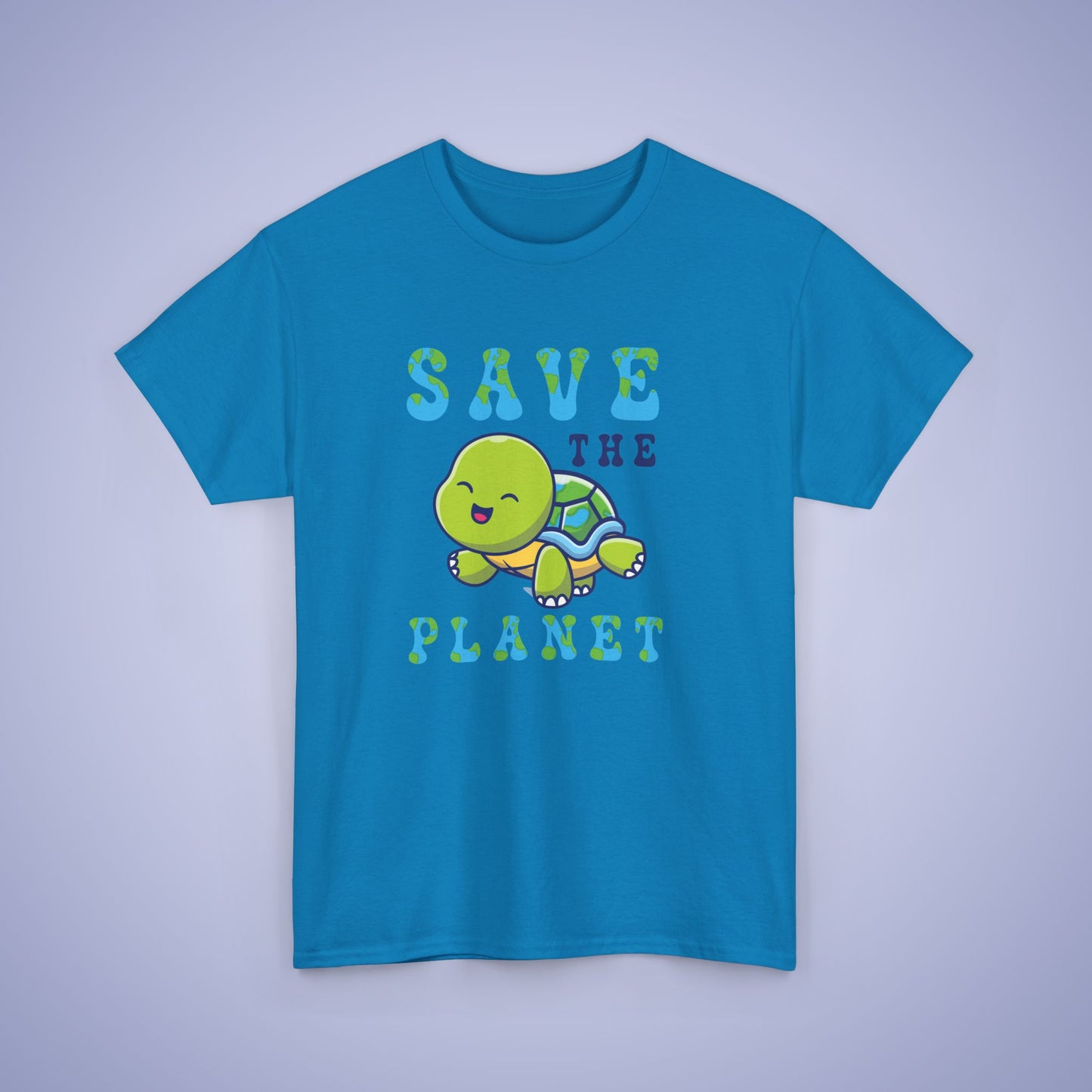 Save The Planet Turtle Lover Earth Day Unisex Oversized T Shirt