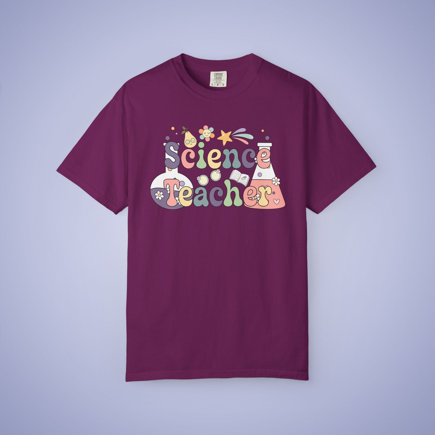 Science Teacher T Shirt Retro Comfort Colors Unisex Back to School