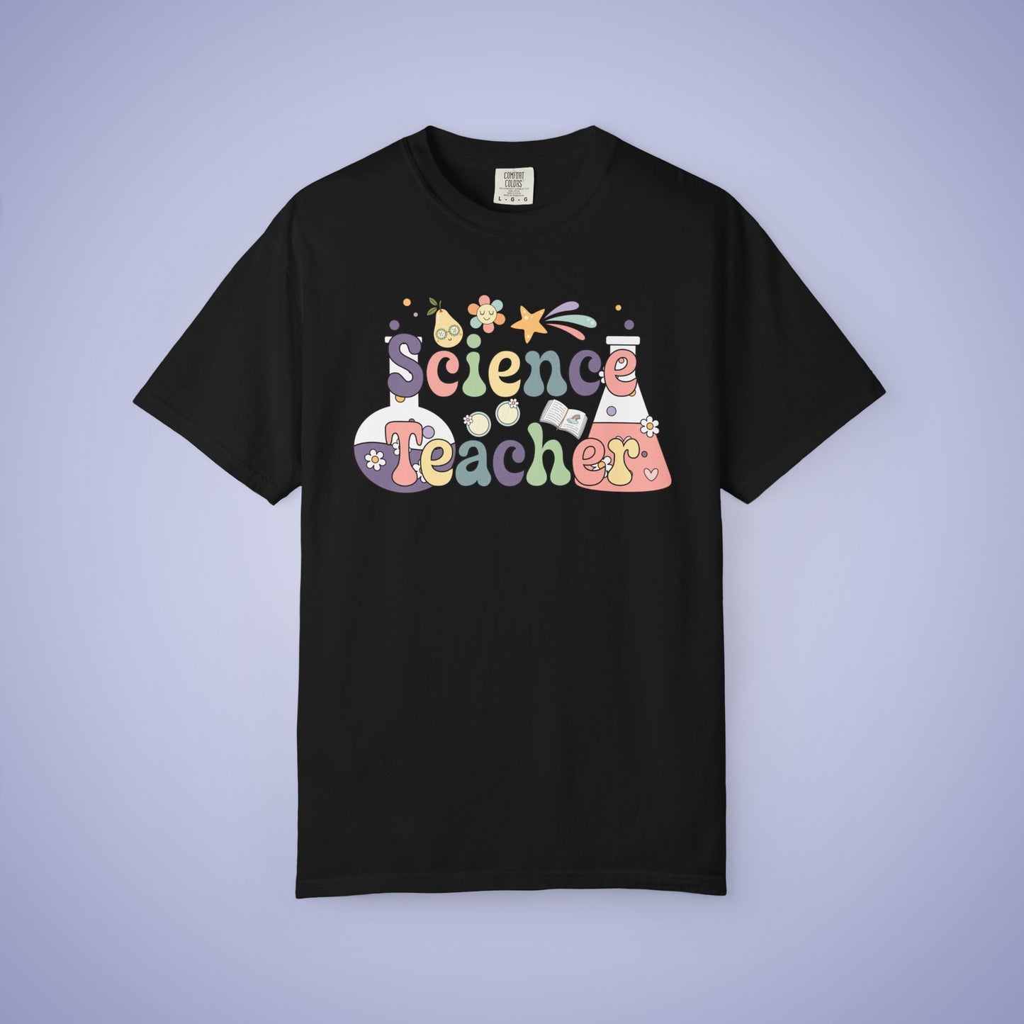 Science Teacher T Shirt Retro Comfort Colors Unisex Back to School