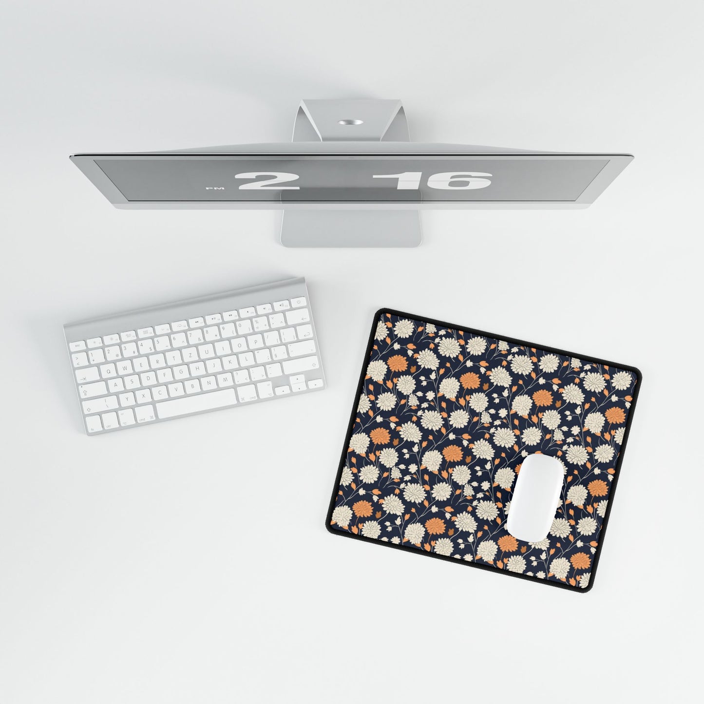 Apricot Delight XXXXL Mouse Pad Floral Design Mothers Day Gift