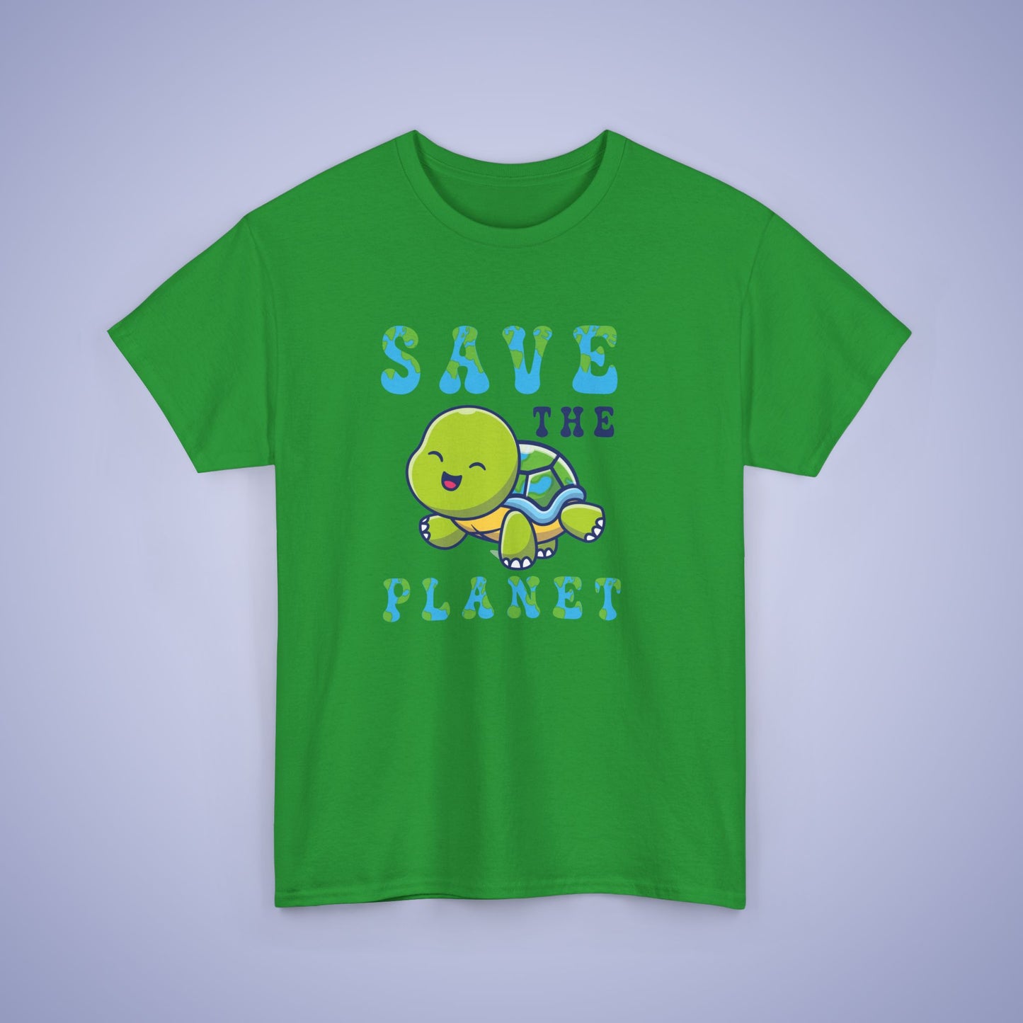 Save The Planet Turtle Lover Earth Day Unisex Oversized T Shirt
