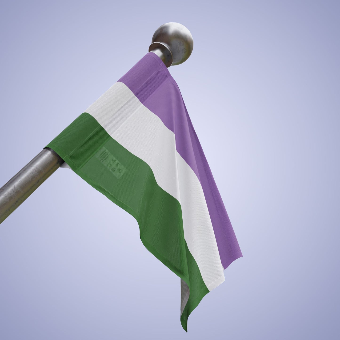 Gender Queer Pride Month Flag Banner Small Medium & Large