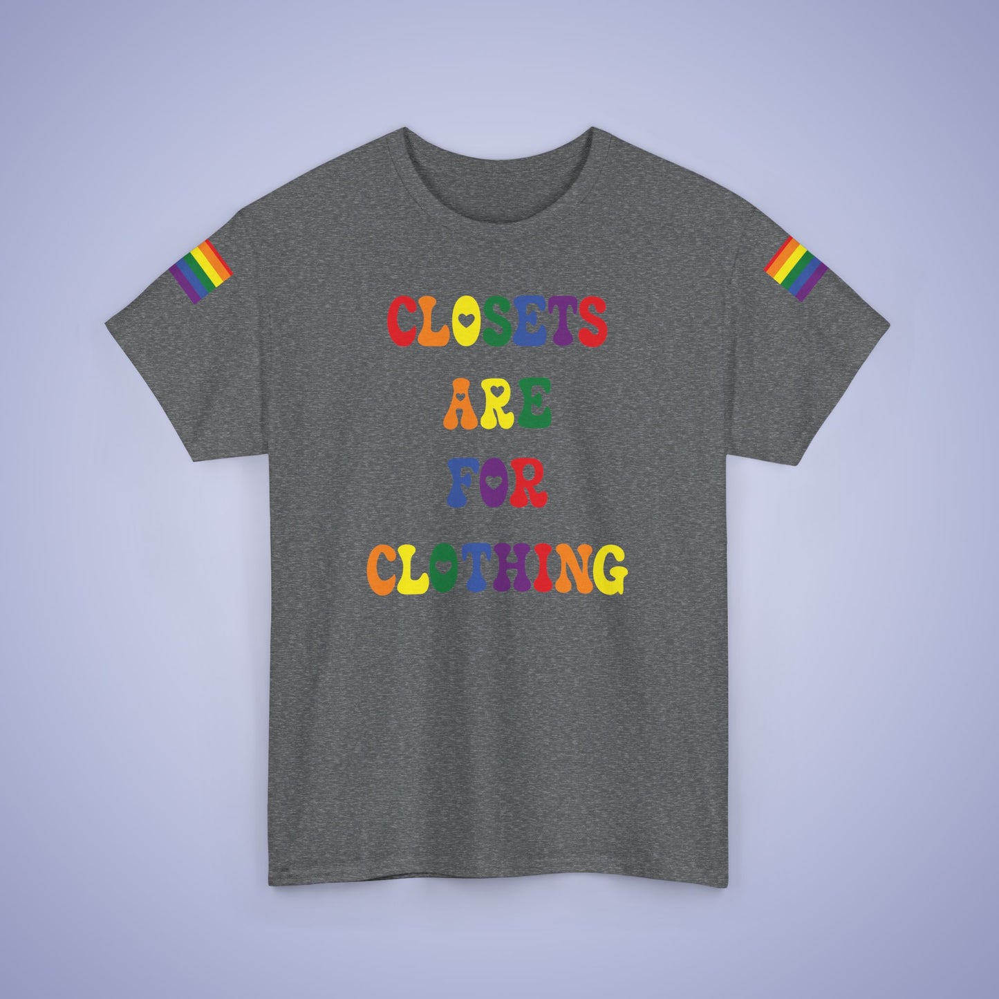 Closets are for Clothing LGBT Pride Month Matching T Shirt Unisex